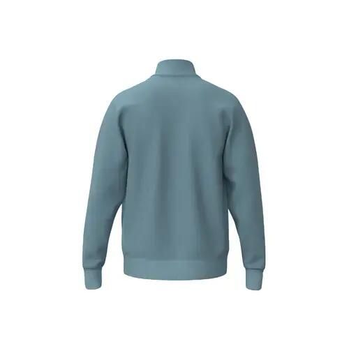 565 Erima TS Sweatjacket Multicolour Cotton Blend, High Neck, Side Pockets 2/3