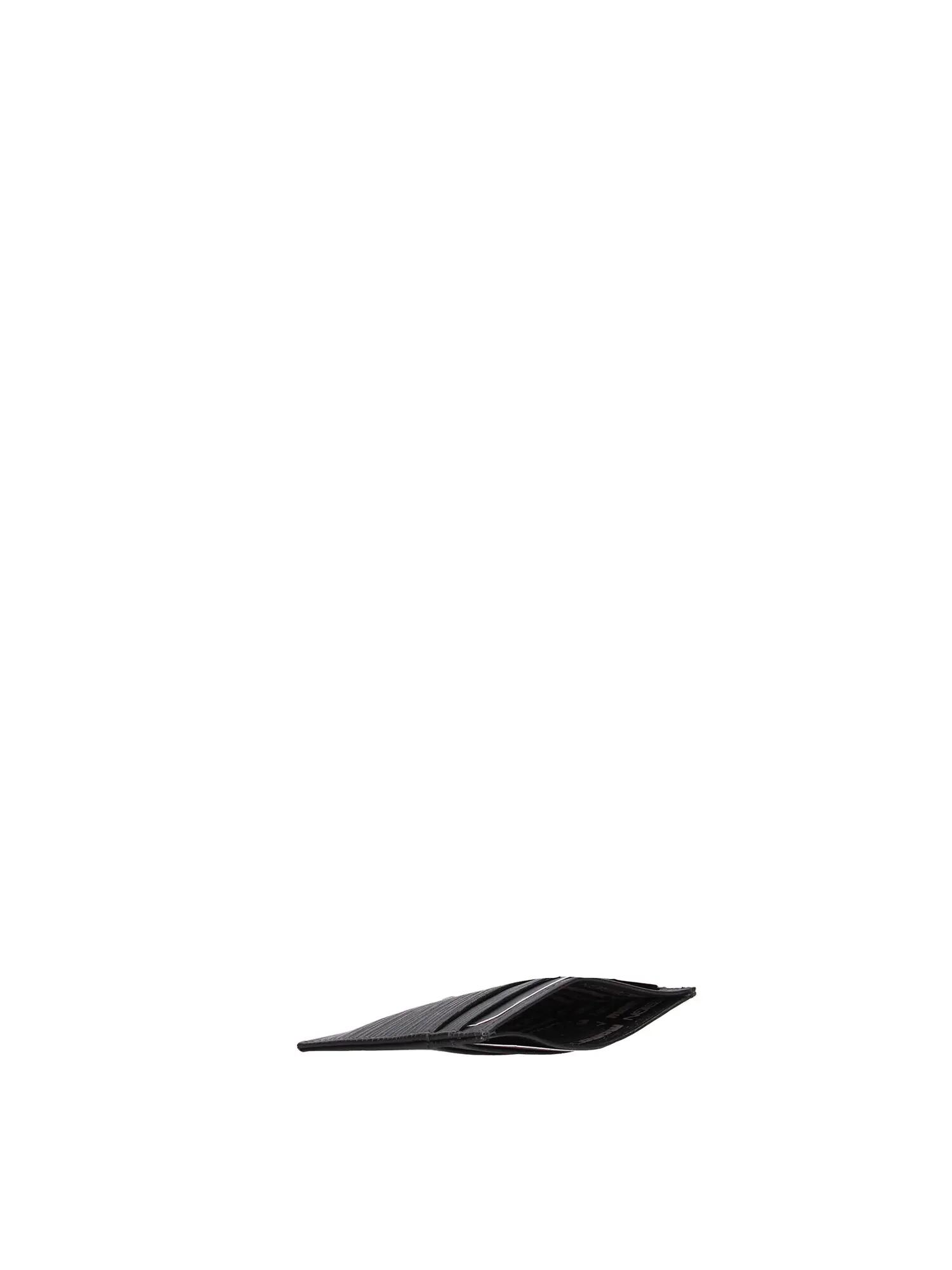 Portefeuille Homme Noir Cuir Véritable Momo Design 3/3
