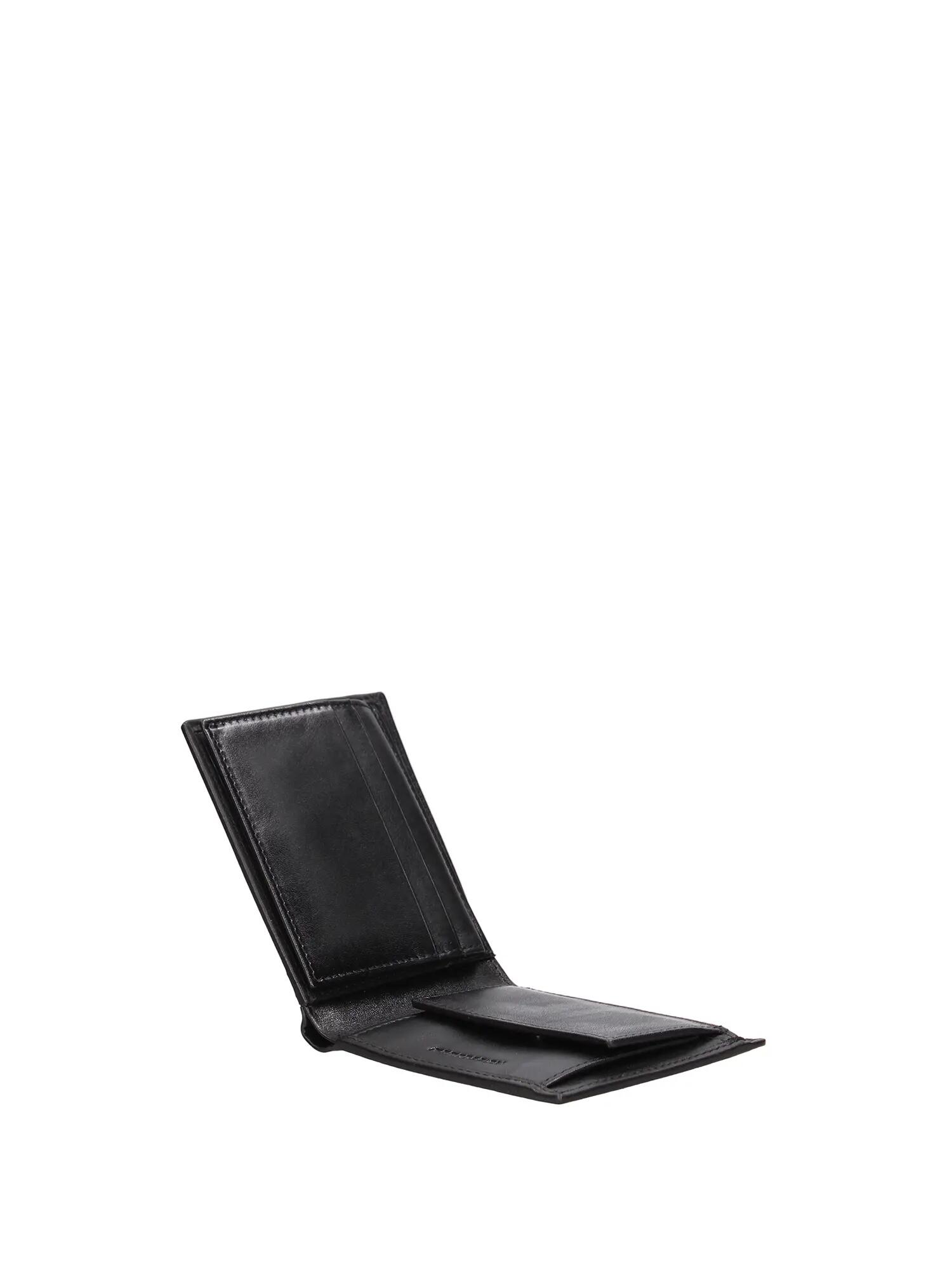 Herrengeldbörse Momo Design Echtleder Schwarz 4/5