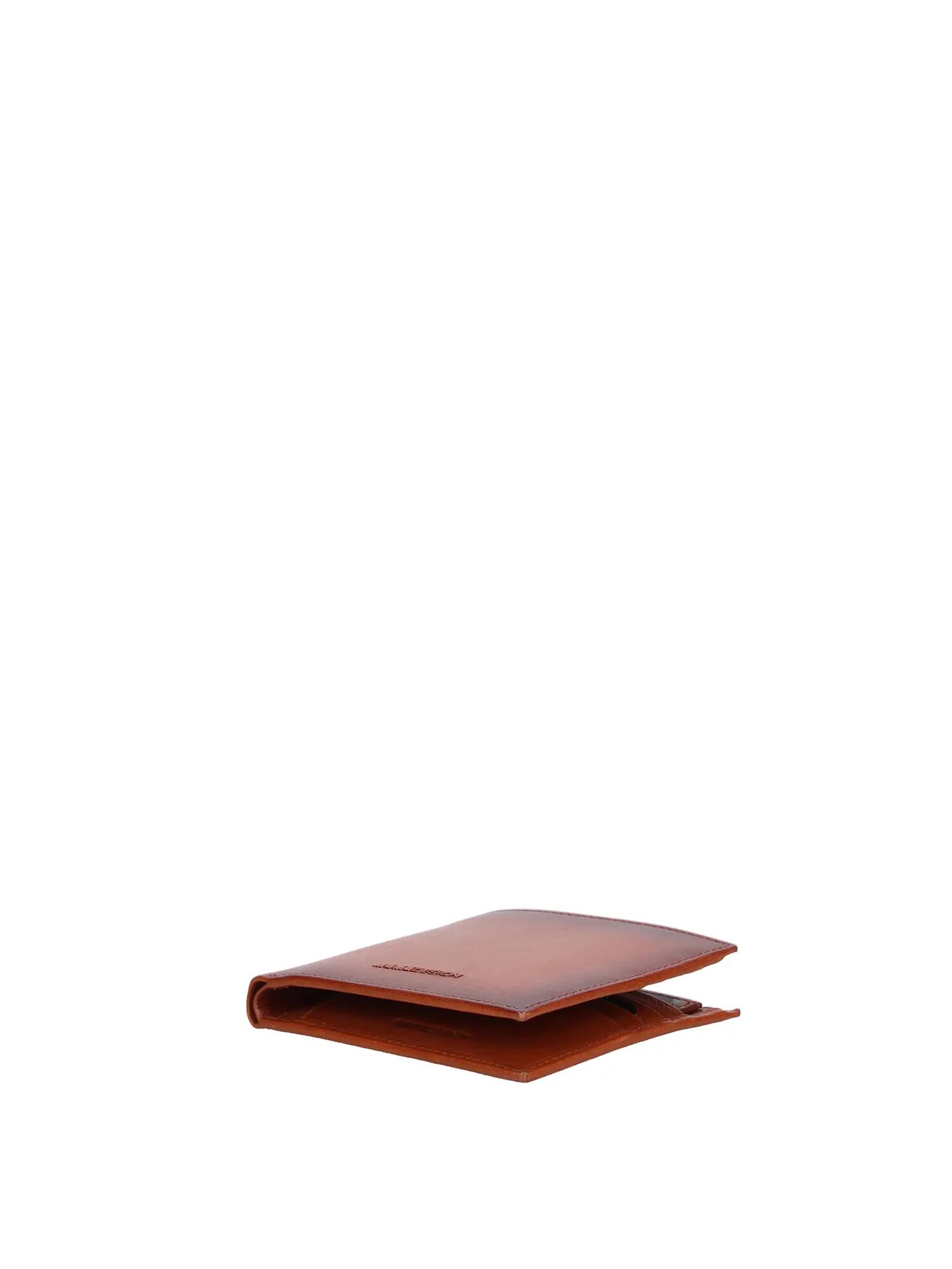 Herrengeldbörse Momo Design Echtleder Kompakt 11,5x9 cm 3/4
