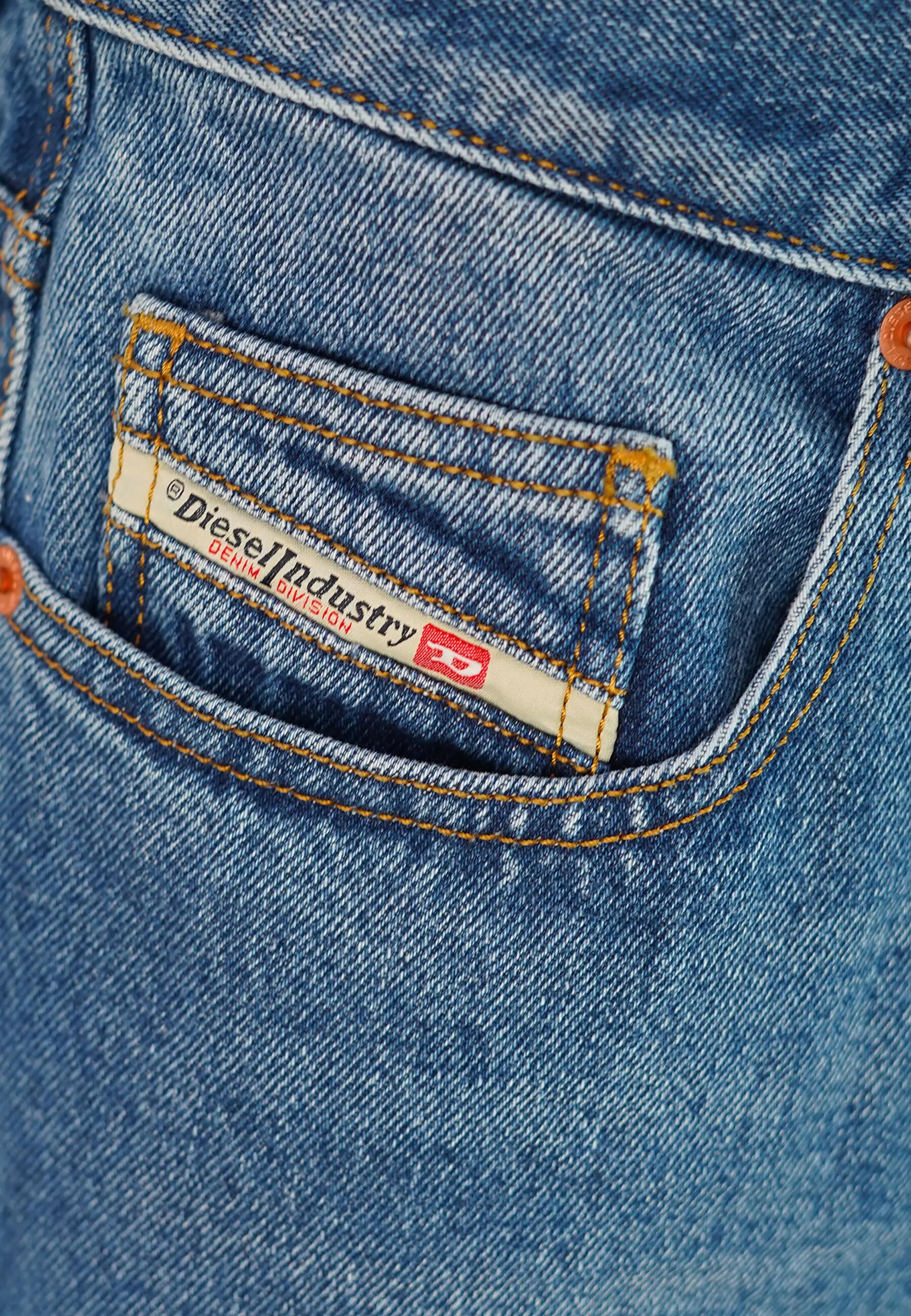 Pantalon Diesel Albenga Bleu Jeans Homme - Coton Fermeture Zip 7/7