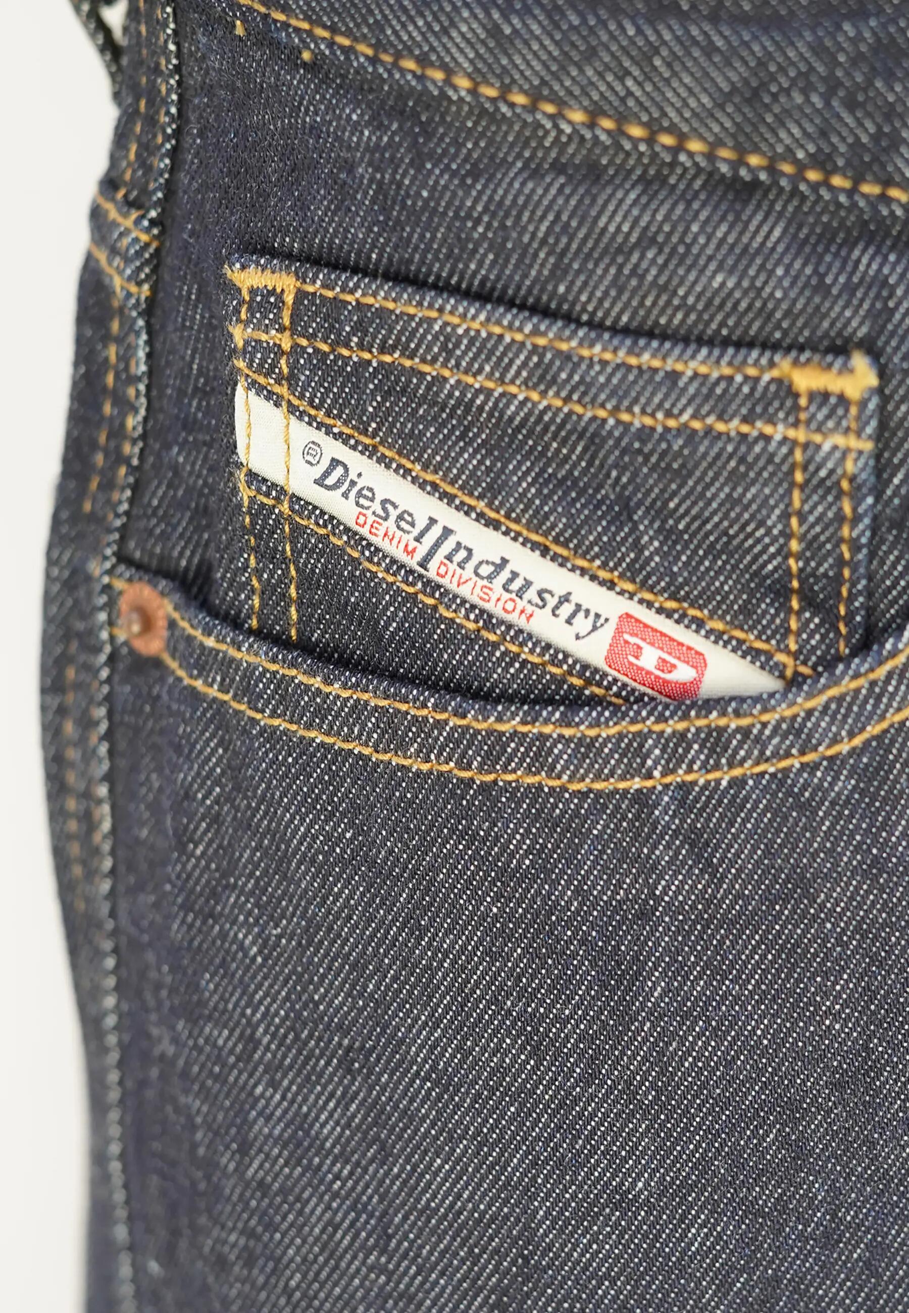 Pantaloni Uomo Diesel Erebus Pro Blu Scuro 100% Cotone 6/6