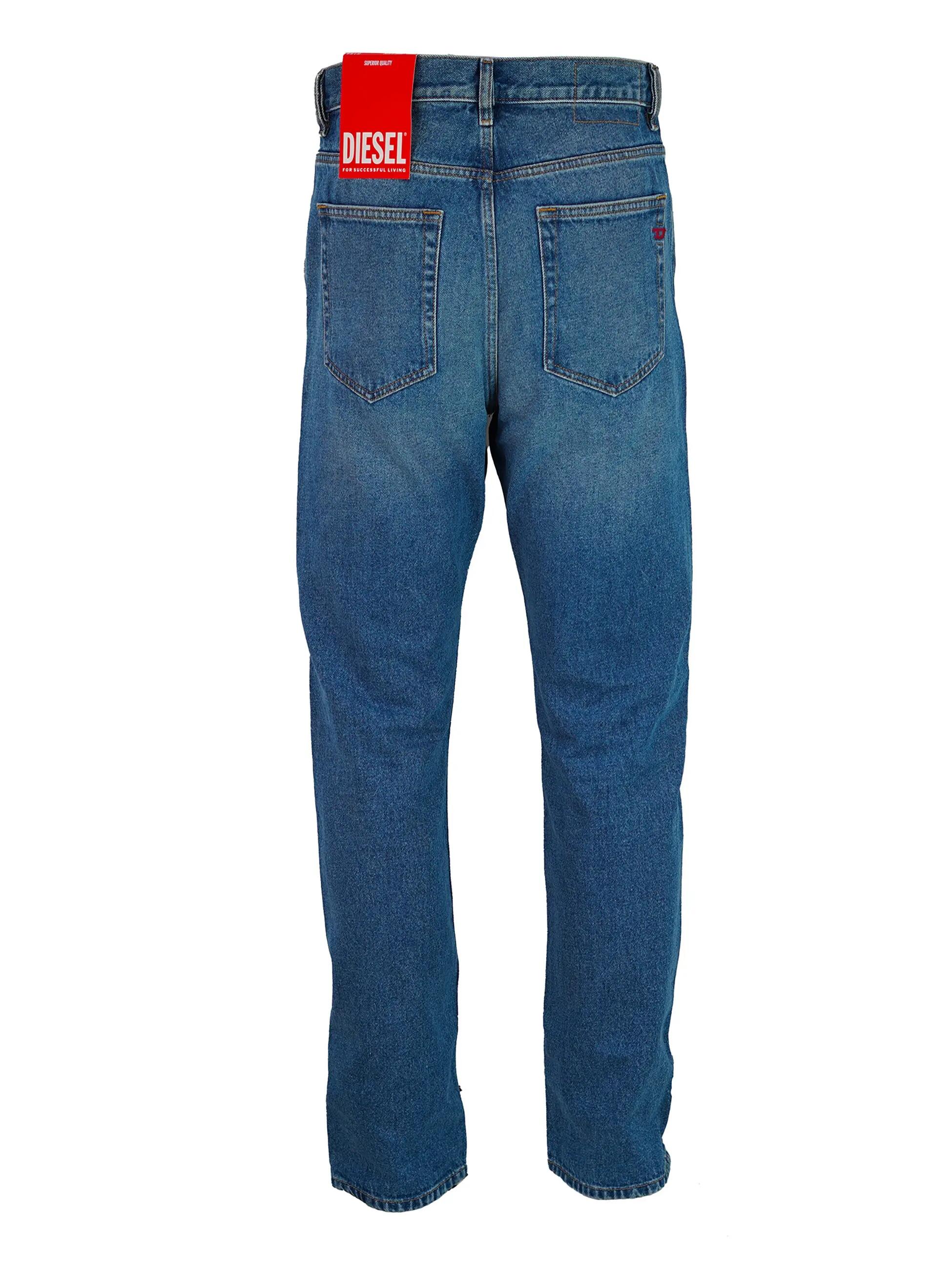 Diesel Kaelen Prime Herren Jeans Blau - Baumwolle mit Reißverschluss 6/7