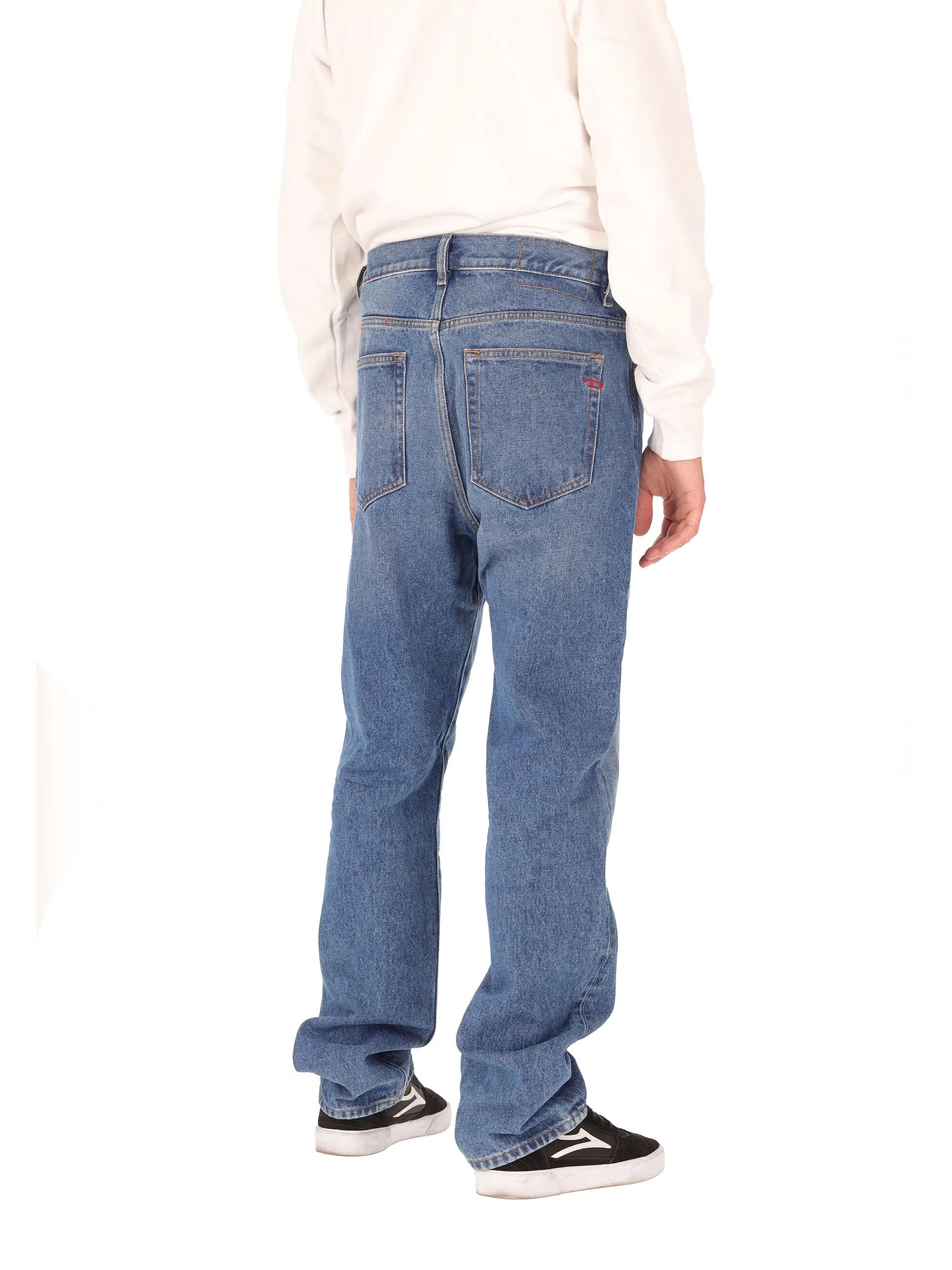 Diesel Kaelen Prime Herren Jeans Blau - Baumwolle mit Reißverschluss 4/7