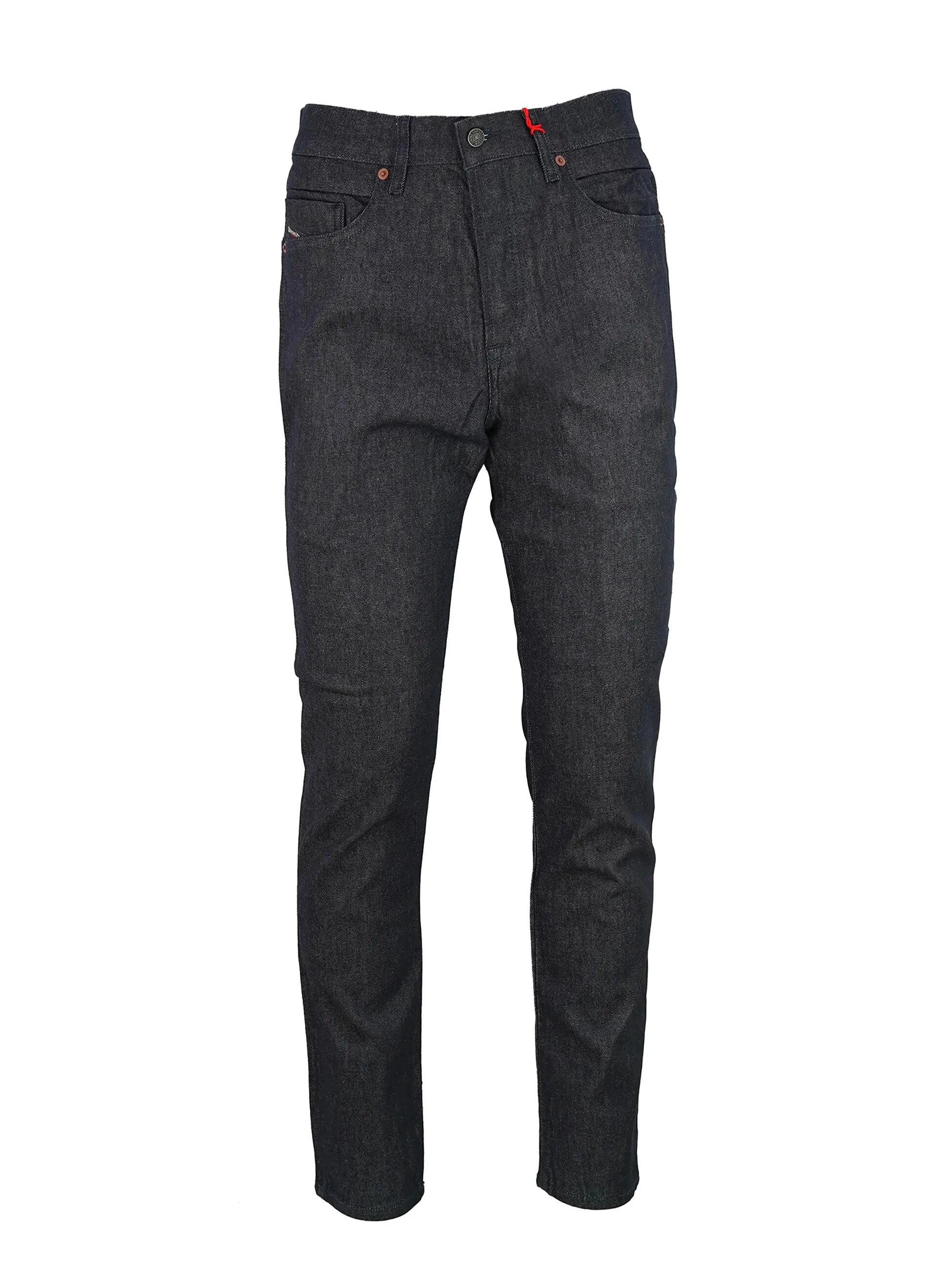 Diesel Herren-Hose schwarz Lyocell Baumwolle Reißverschluss casual 5/7