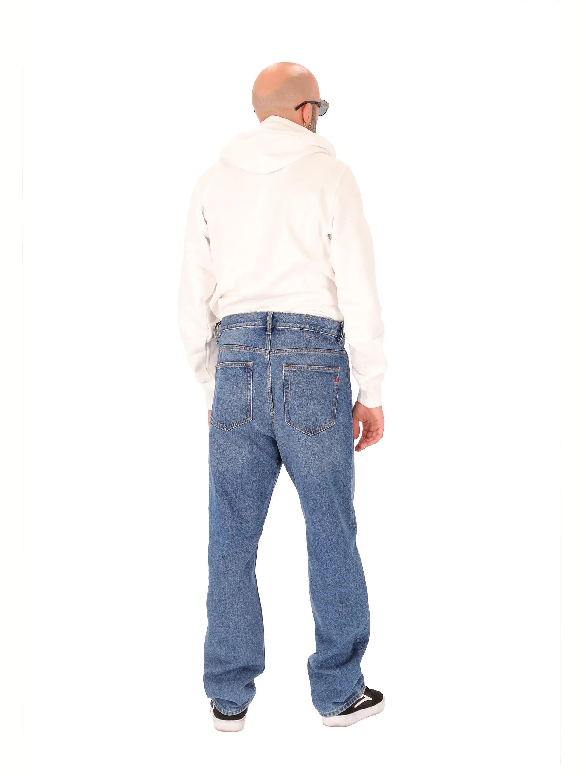 Diesel Kaelen Prime Herren Jeans Blau - Baumwolle mit Reißverschluss 3/7