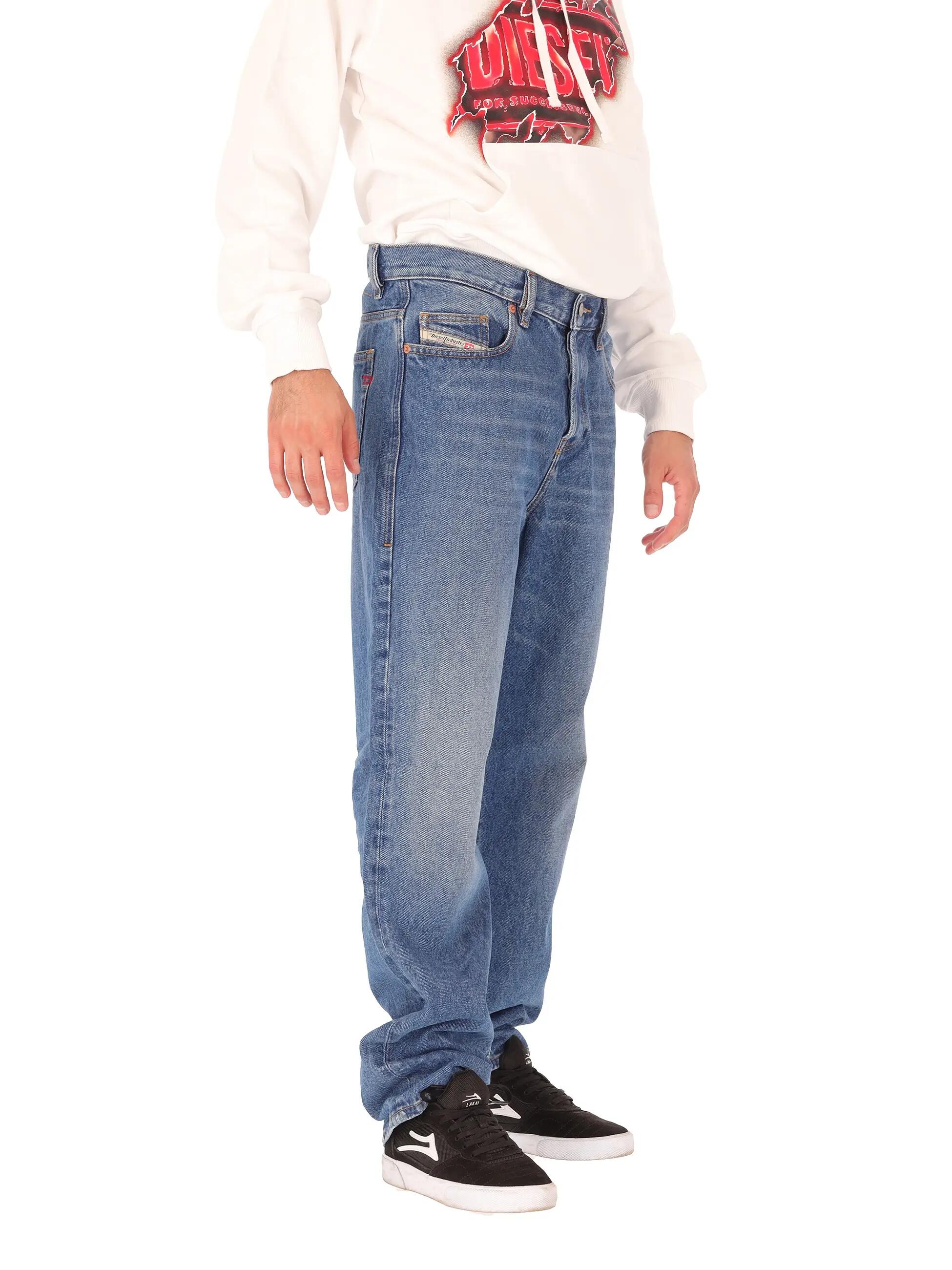 Diesel Kaelen Prime Herren Jeans Blau - Baumwolle mit Reißverschluss 2/7