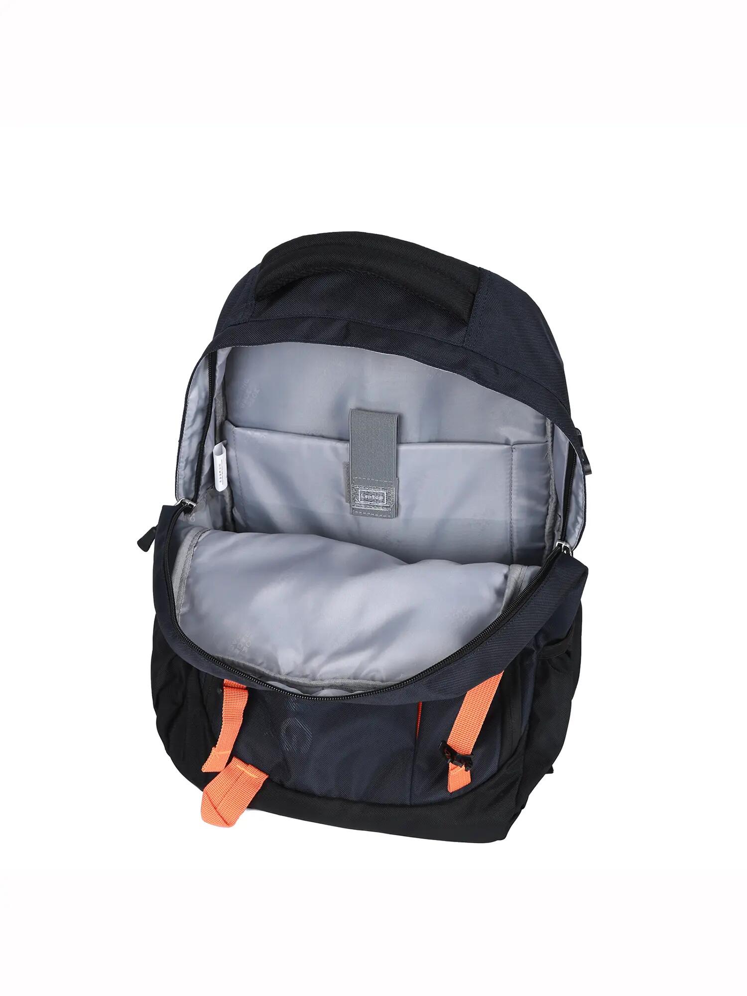 Sac à Dos Unisexe Aoking Noir Polyester - Fermeture Zip Poches Multiples 5/6