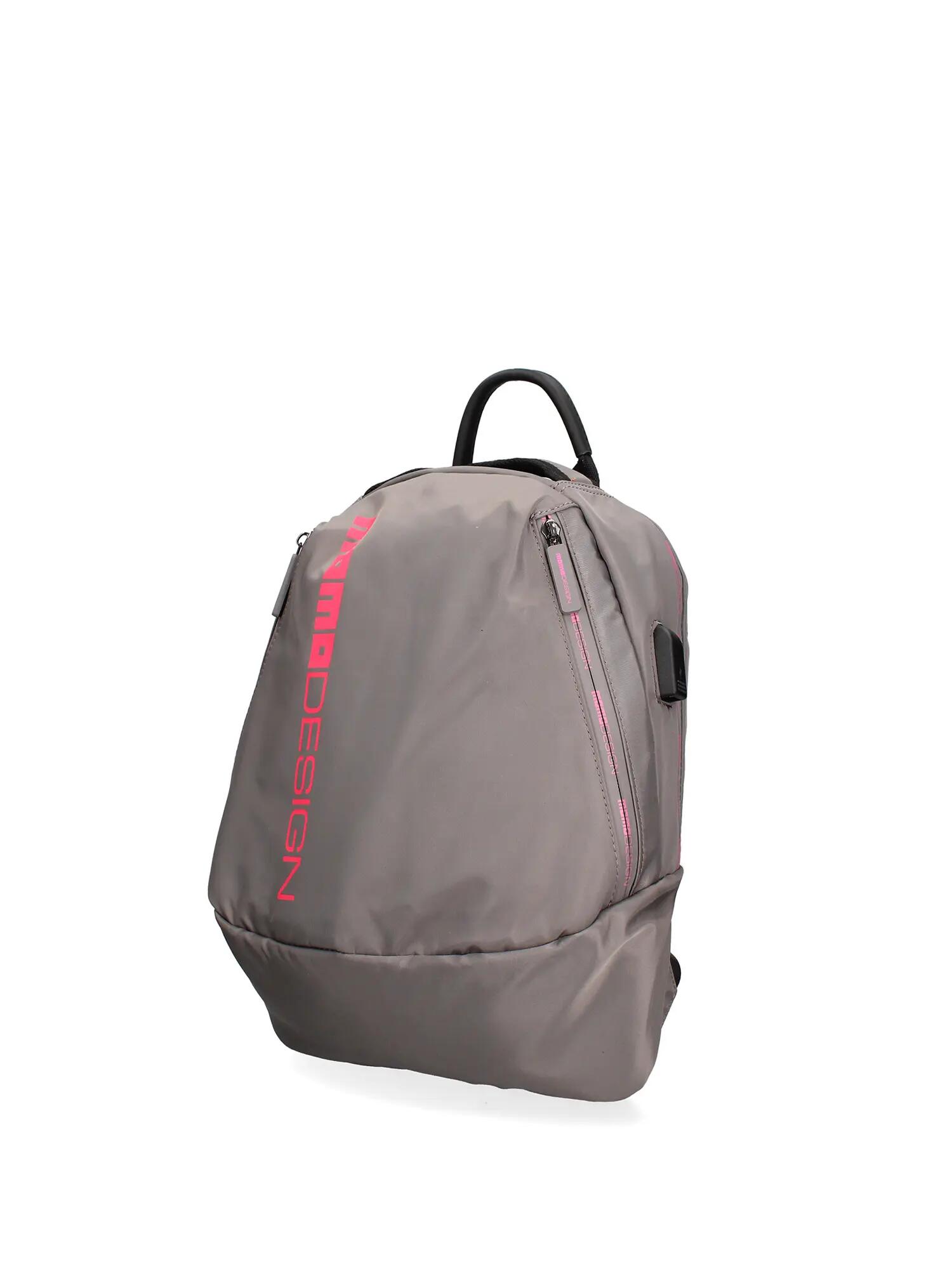 Momo Design Rugzak Polyurethaan met Rits - Koper 27x35x15 cm 2/4