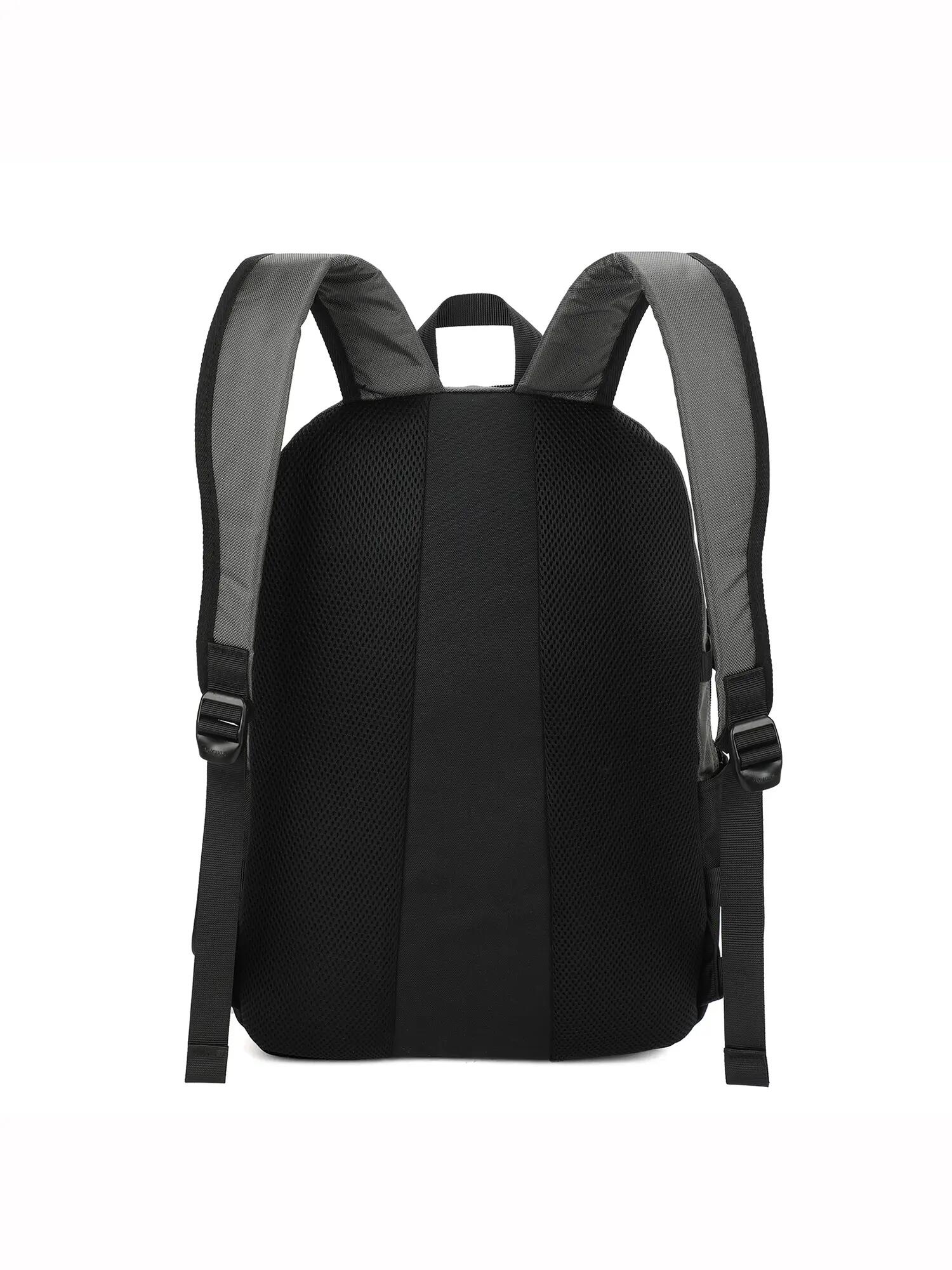 Zaino Unisex Aoking Nero con Zip - Poliestere Casual 4/6