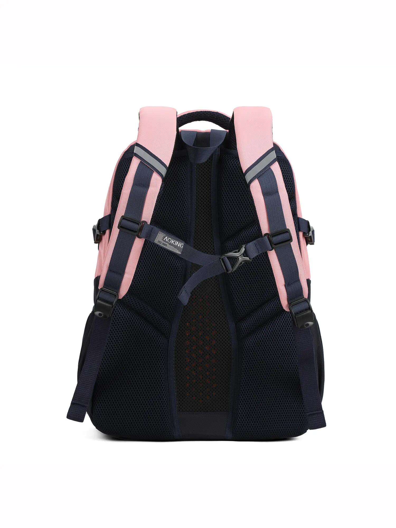 Zaino Unisex Aoking Solstice Nova - Nero Poliestere con Zip 3/6
