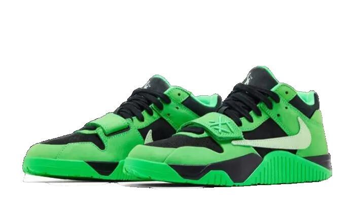 Shoes - Urban sport - Air Jordan Jumpman Jack TR Travis Scott - Green Spark 2/7