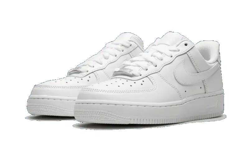 Nike Low-top Trainers - Leather - Air Force 1 '07 - White 2/4
