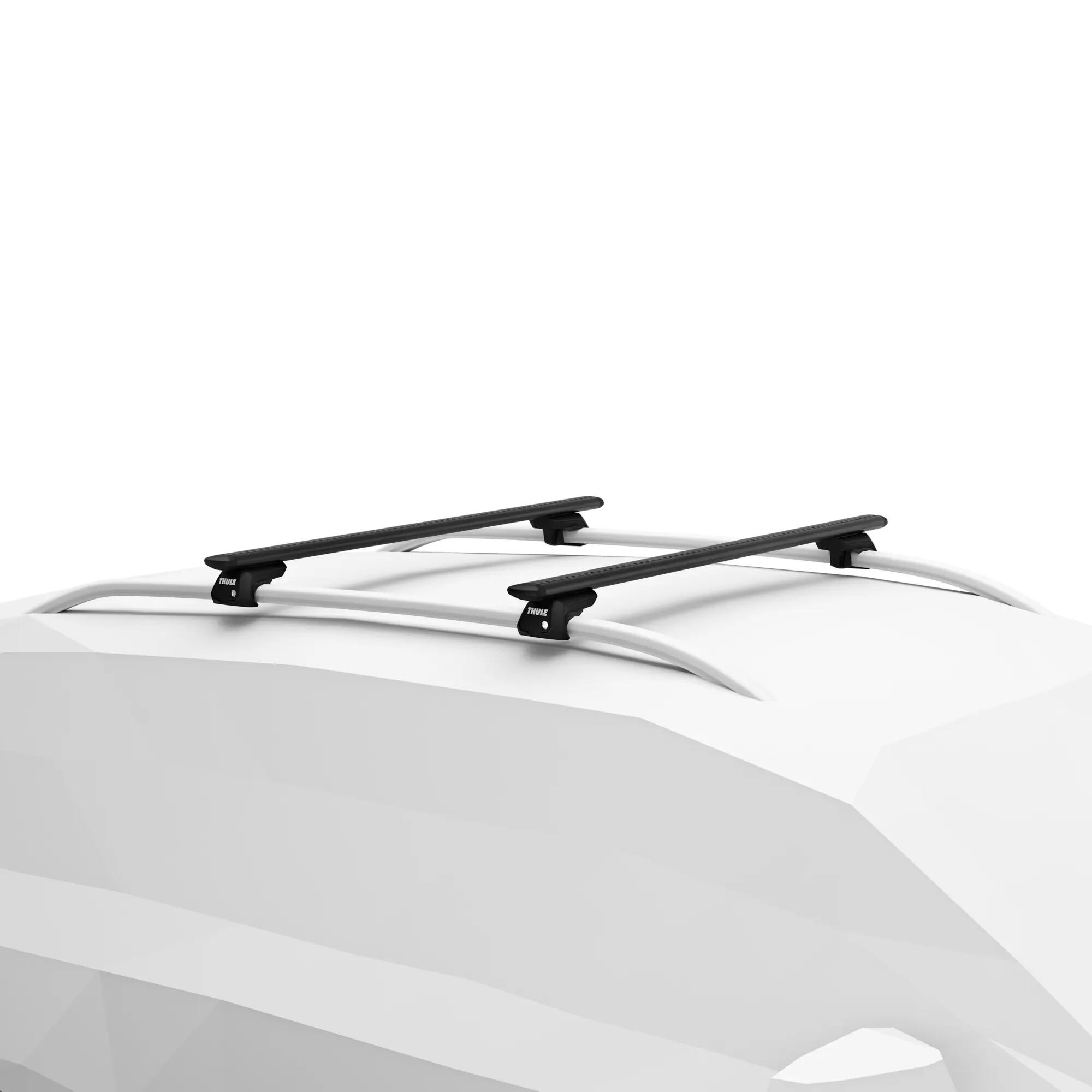 Thule WingBar Evo système de barres de toit pour VW Tiguan 5-dr SUV 2016- 2/3