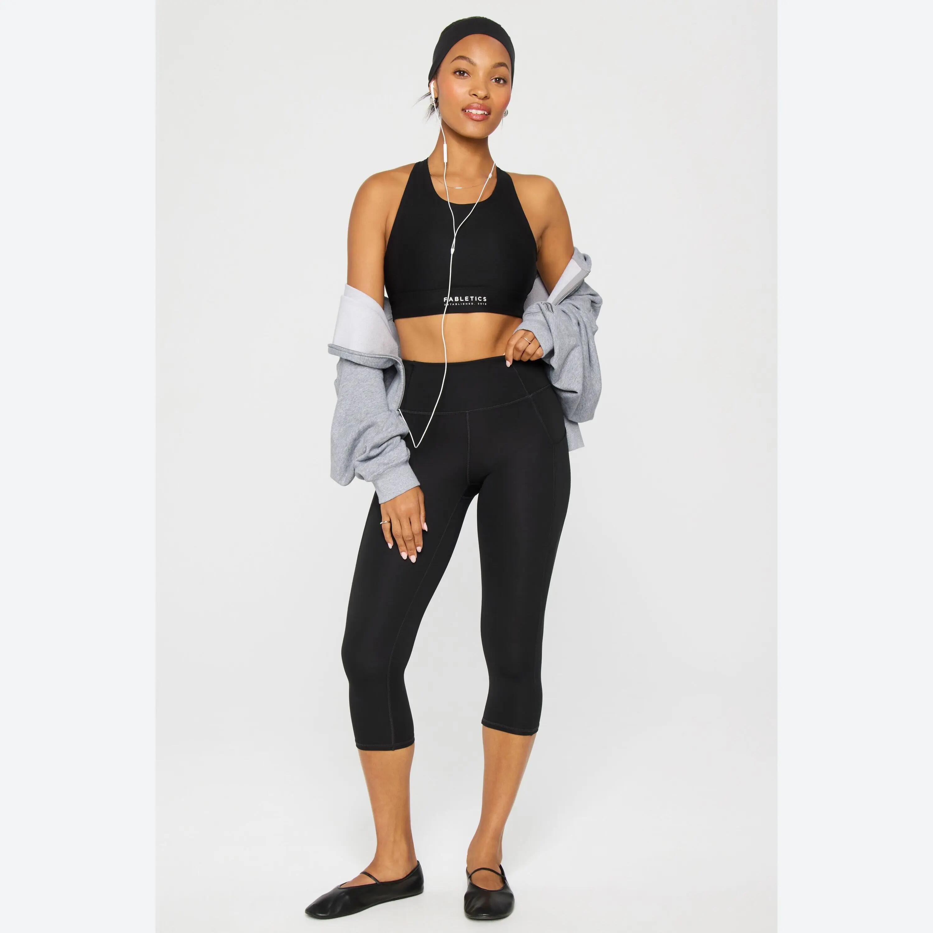 Fabletics Biustonosz Sportowy Damski Wysokie Wsparcie No-Bounce 4/5