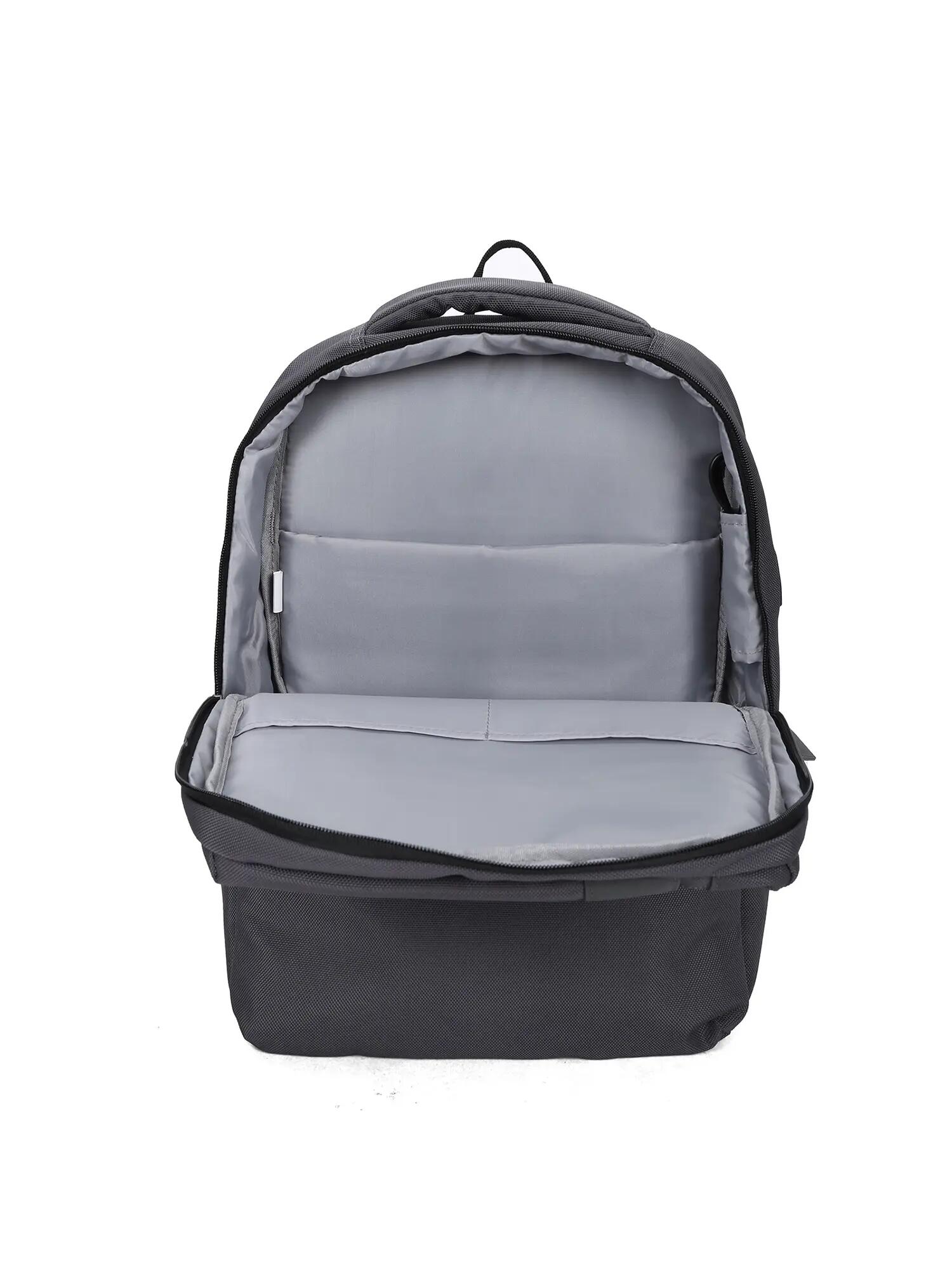 Zaino Aoking Novaris Unisex - Poliestere Nero con Zip 5/6