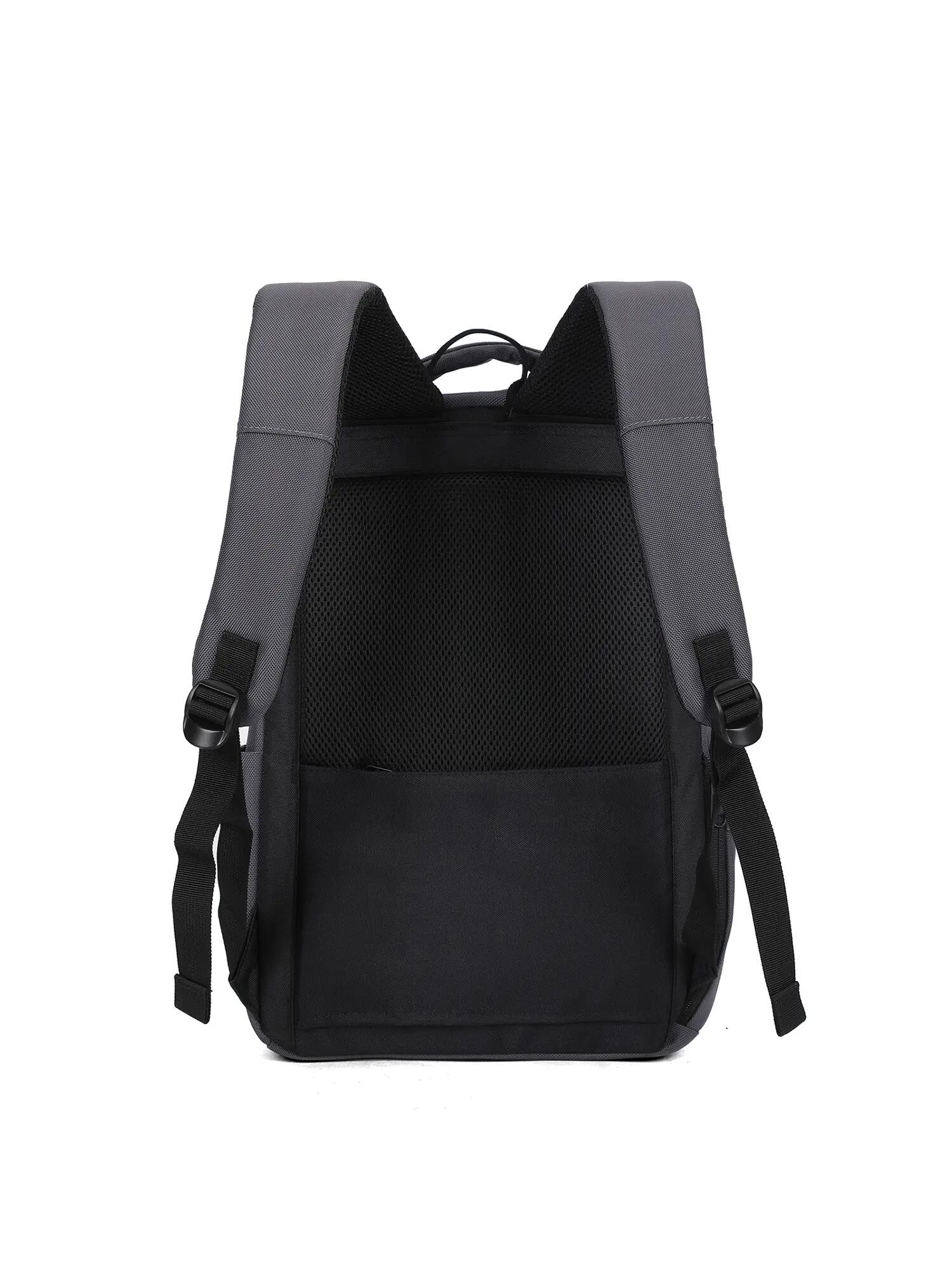 Zaino Aoking Novaris Unisex - Poliestere Nero con Zip 4/6