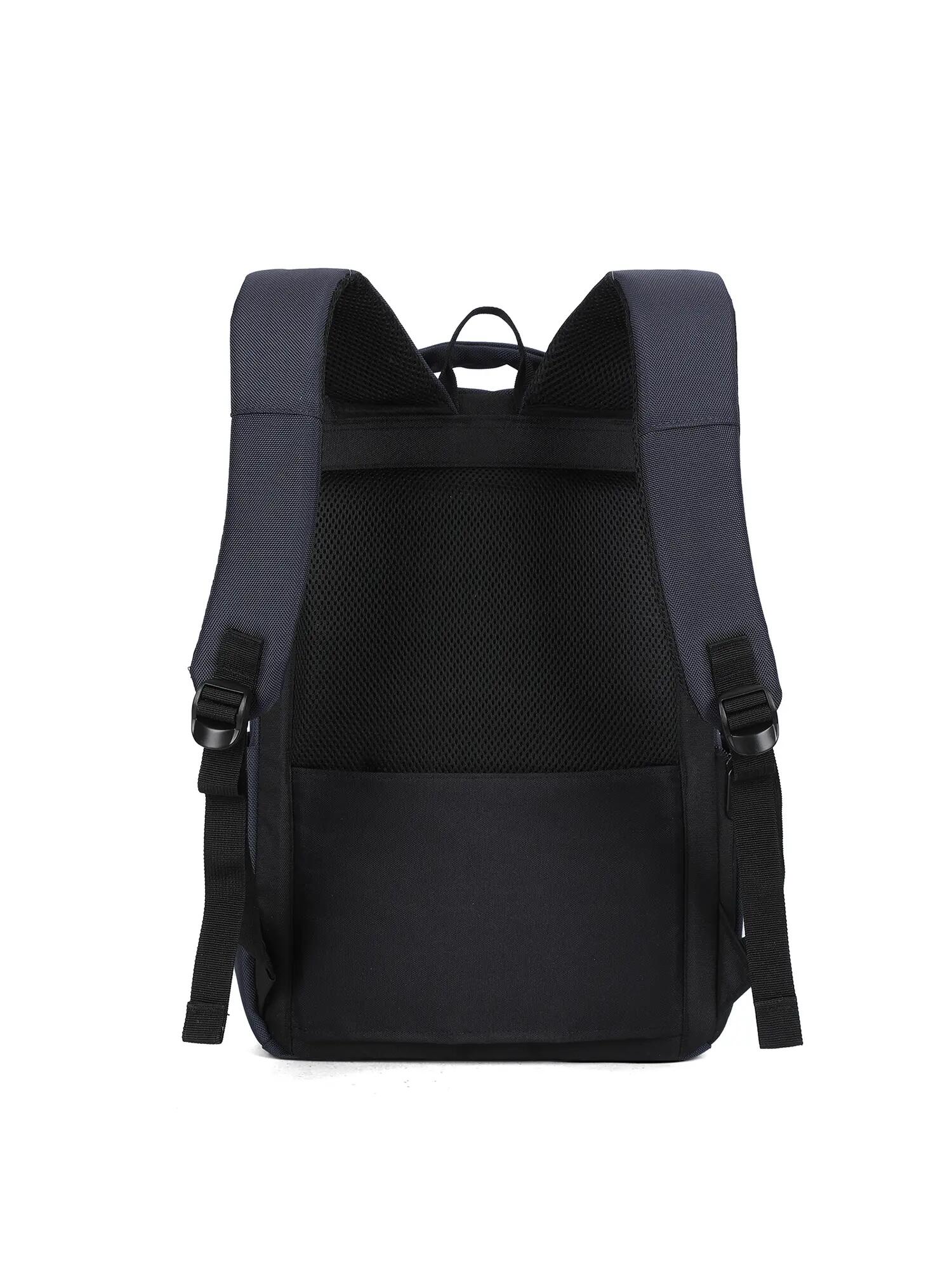 Zaino Aoking Novaris Unisex - Poliestere Nero con Zip 4/6