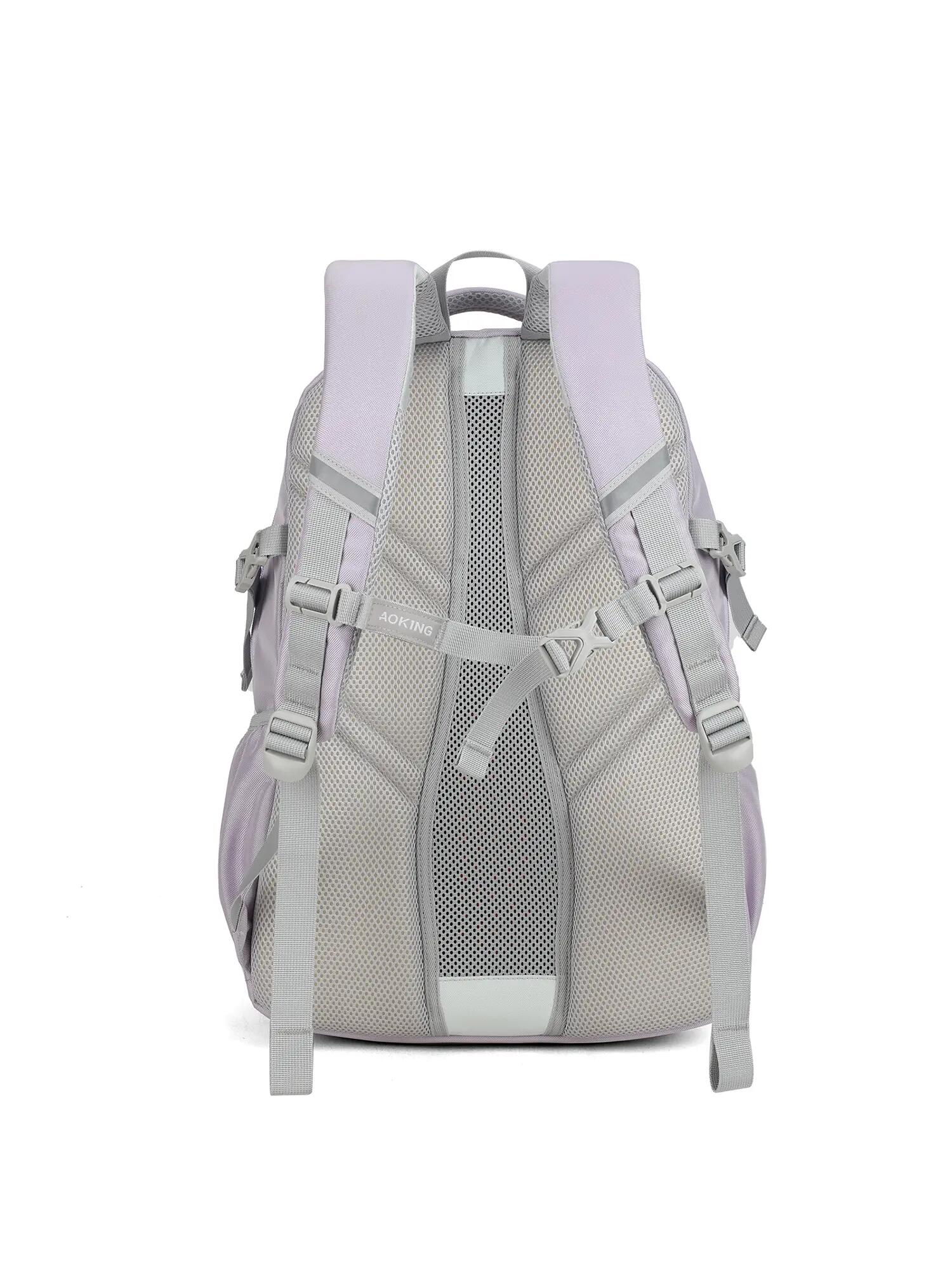 Batoh Aoking Luminara Lux Unisex - Polyester Světle Fialový 4/6