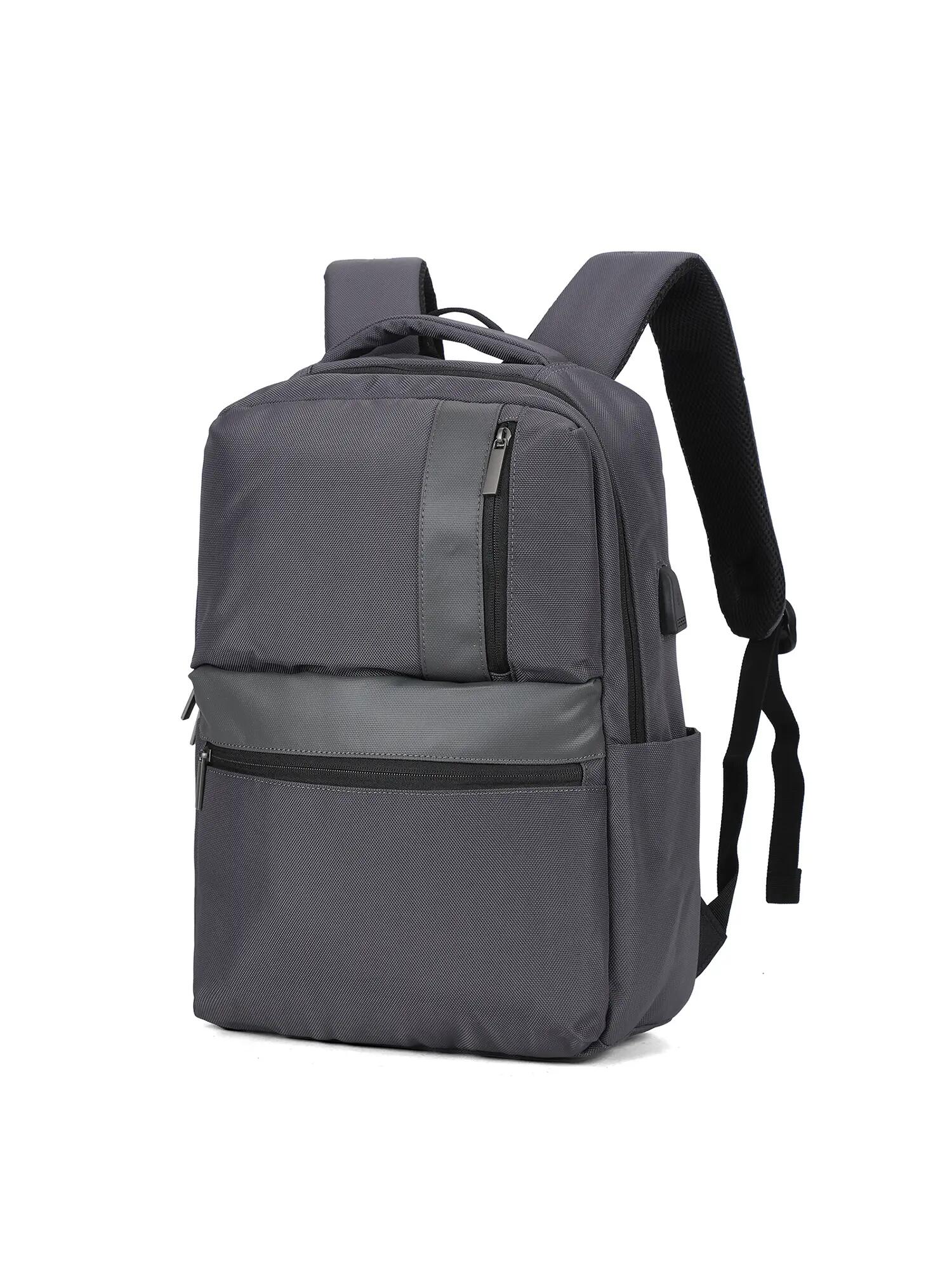 Zaino Aoking Novaris Unisex - Poliestere Nero con Zip 2/6
