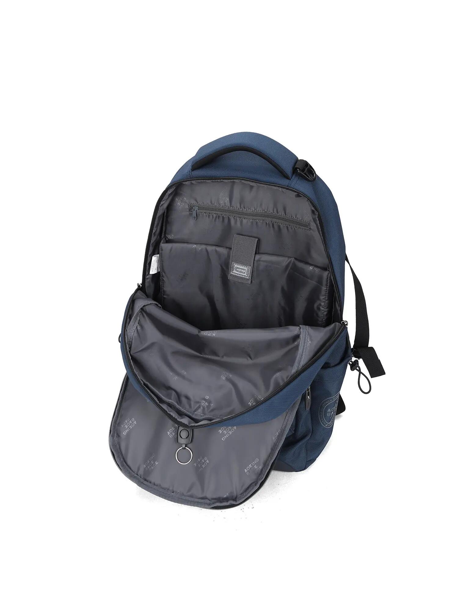 Batoh Aoking Novaris Lux Modrý - Polyester Unisex se Zipem 5/6