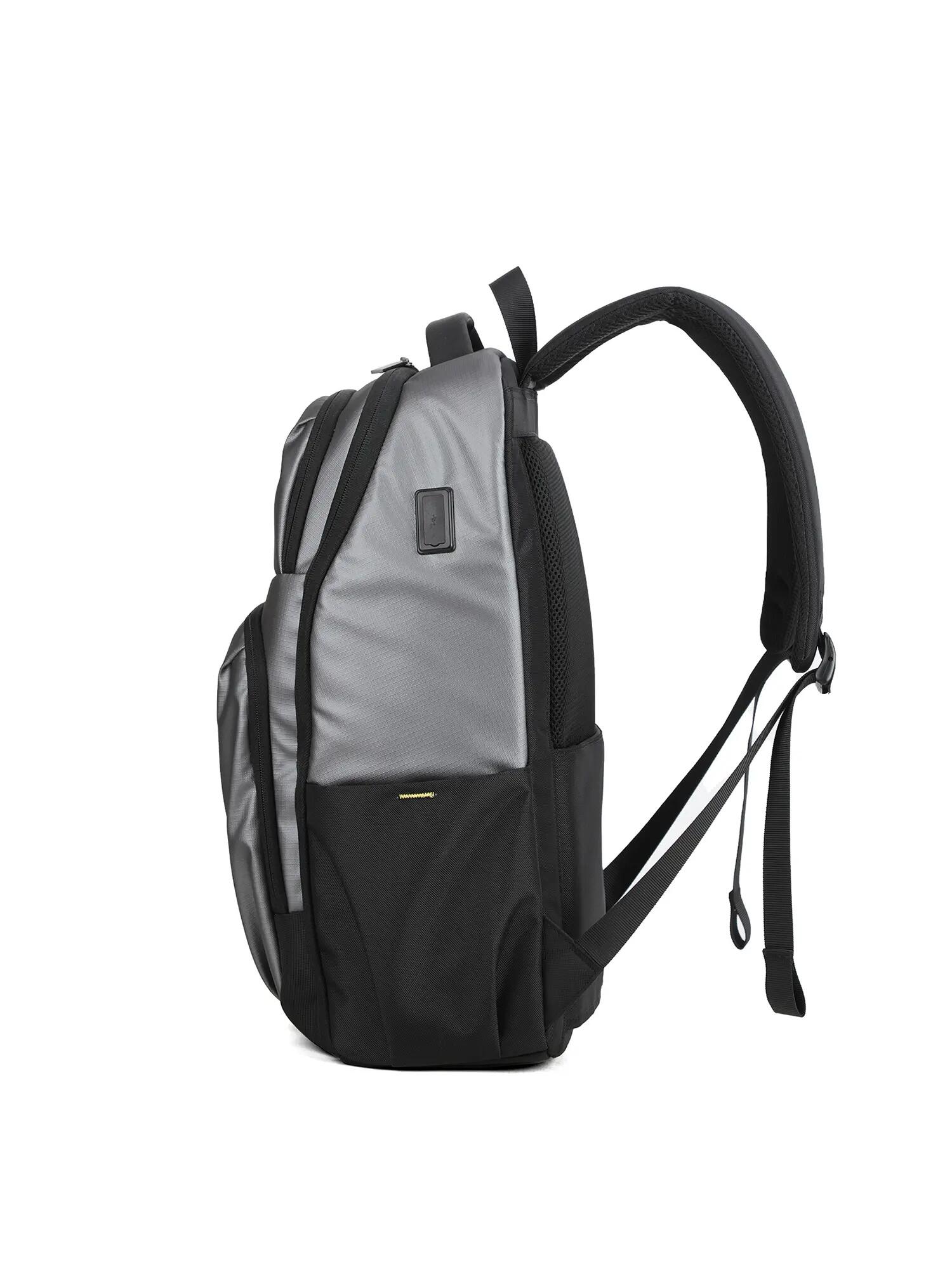 Sac à Dos Aoking Unisexe Noir avec Fermeture Éclair - Polyester 31x47 cm 3/6