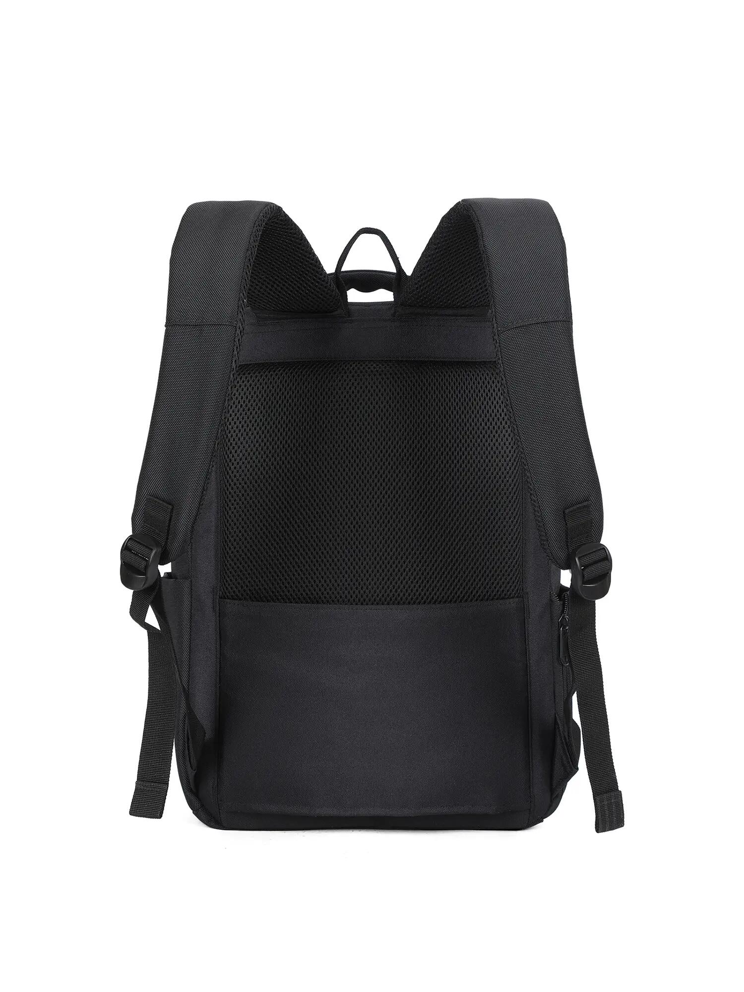 Zaino Aoking Novaris Unisex - Poliestere Nero con Zip 4/6