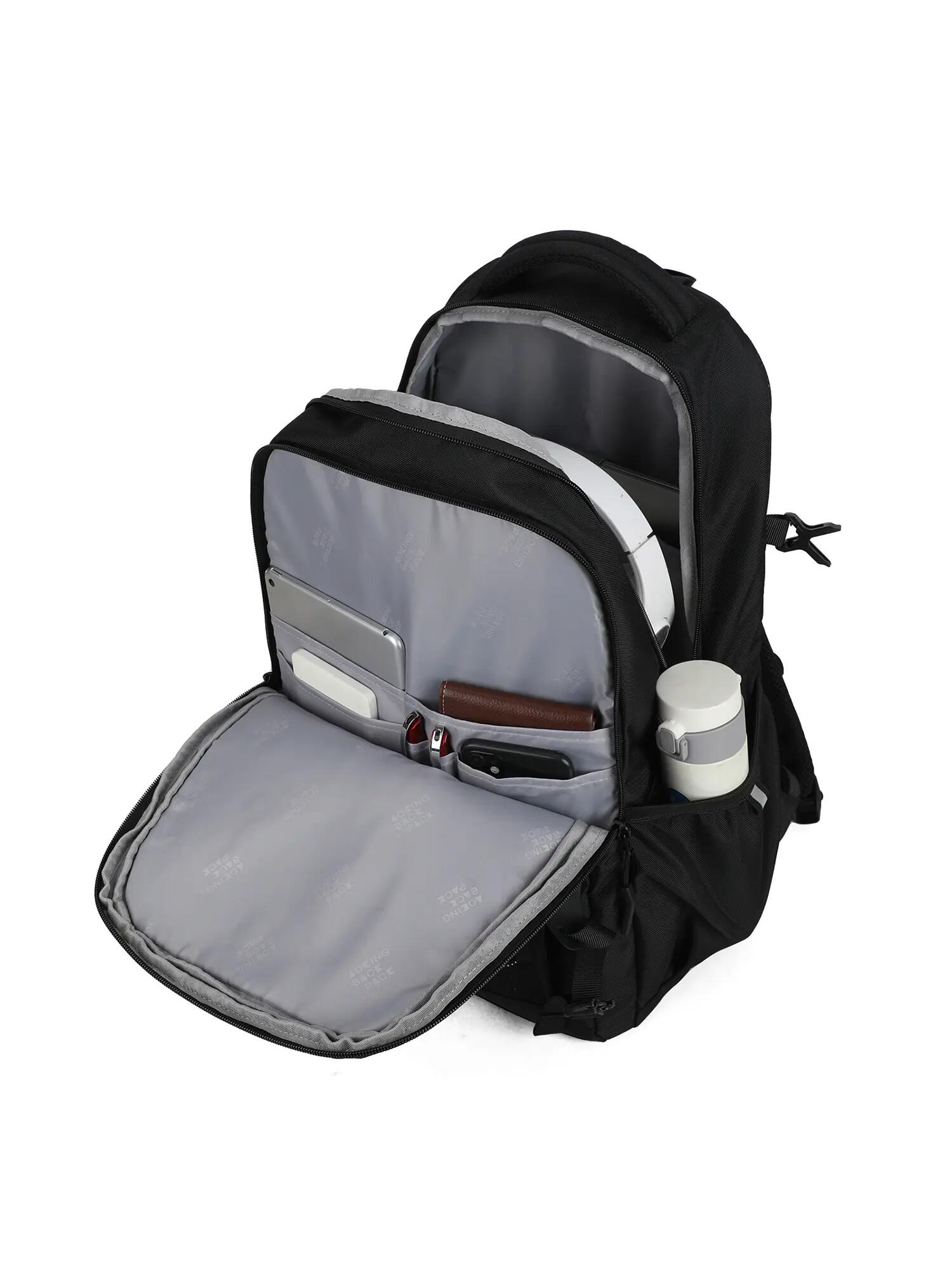 Batoh Aoking Luminara Lux Unisex - Polyester Světle Fialový 4/6
