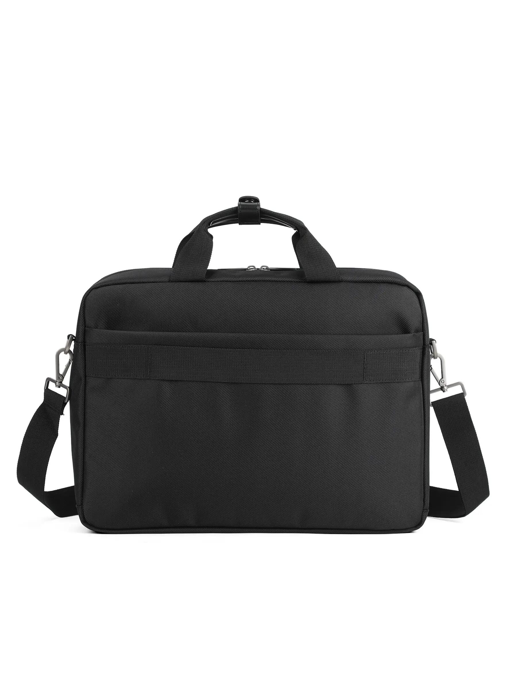 Aoking Arbeitstasche Unisex Schwarz - Reißverschluss und verstellbarer 5/6