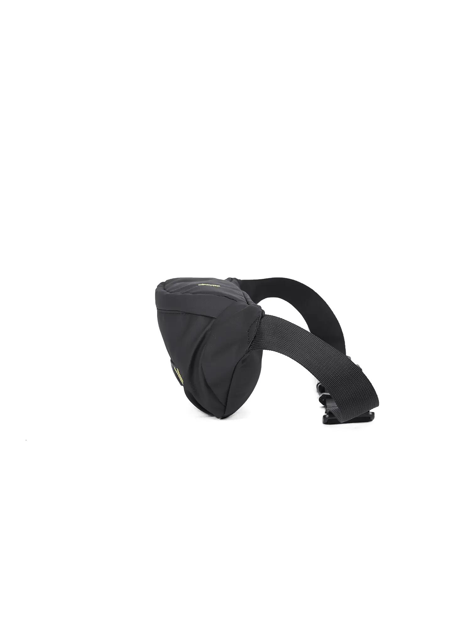 Aoking Unisex Bauchtasche Schwarz mit Reißverschluss und verstellbarem 3/6
