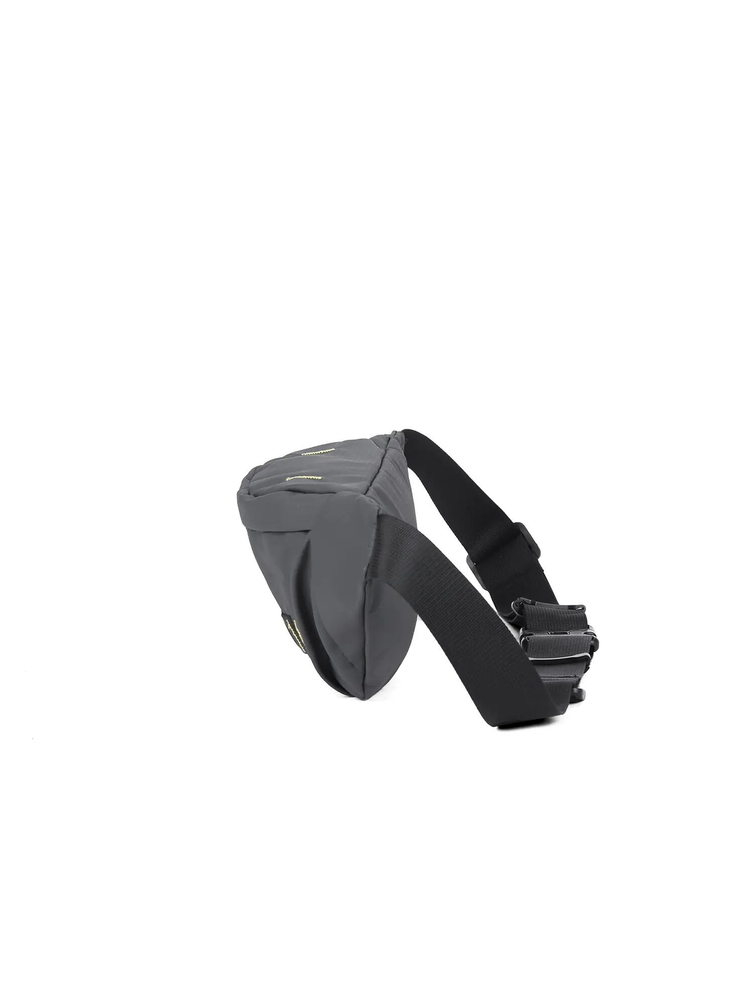 Marsupio Aoking Unisex Nero con Zip e Tracolla Regolabile 3/6