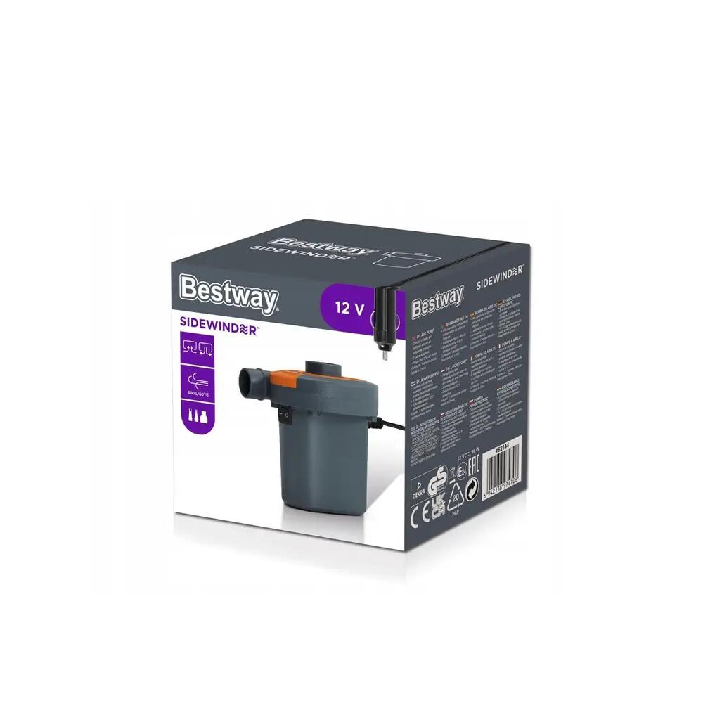 Conexão do Insuflador Elétrico Bestway para isqueiro 12 V 11,5x10,5x12,5 cm 8/10