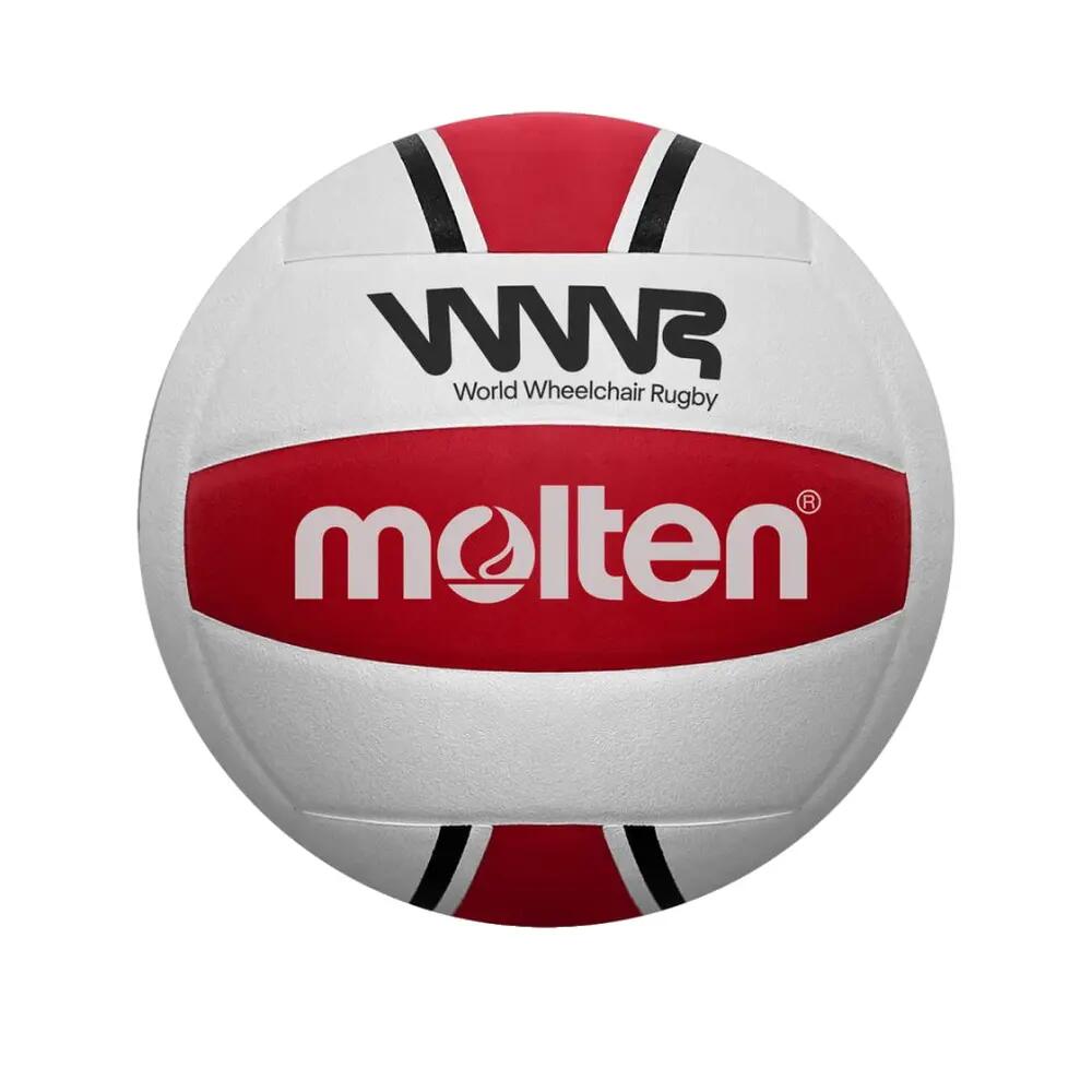 Handball Welt Rollstuhl Rugby Damen und Herren Weiß Einheitsgröße 3/4