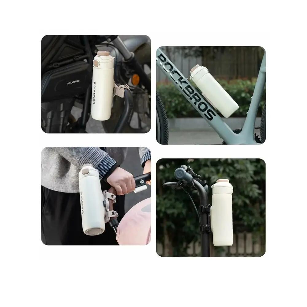 Thermoflasche mit Magnetstreifen für Fahrrad Roller 8/8