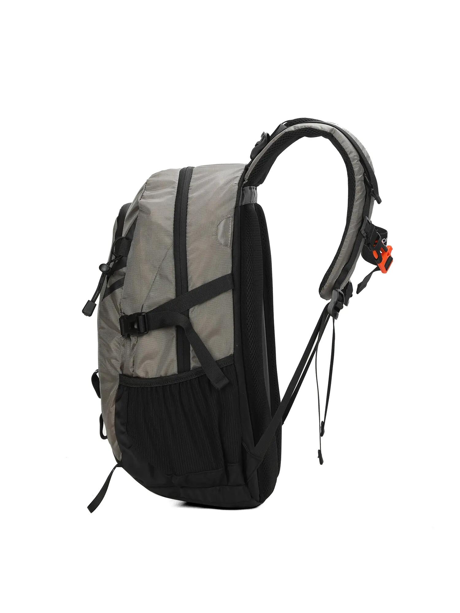 Aoking Kryos Zaino Unisex Nero Poliestere - Chiusura Zip Tasche 3/6