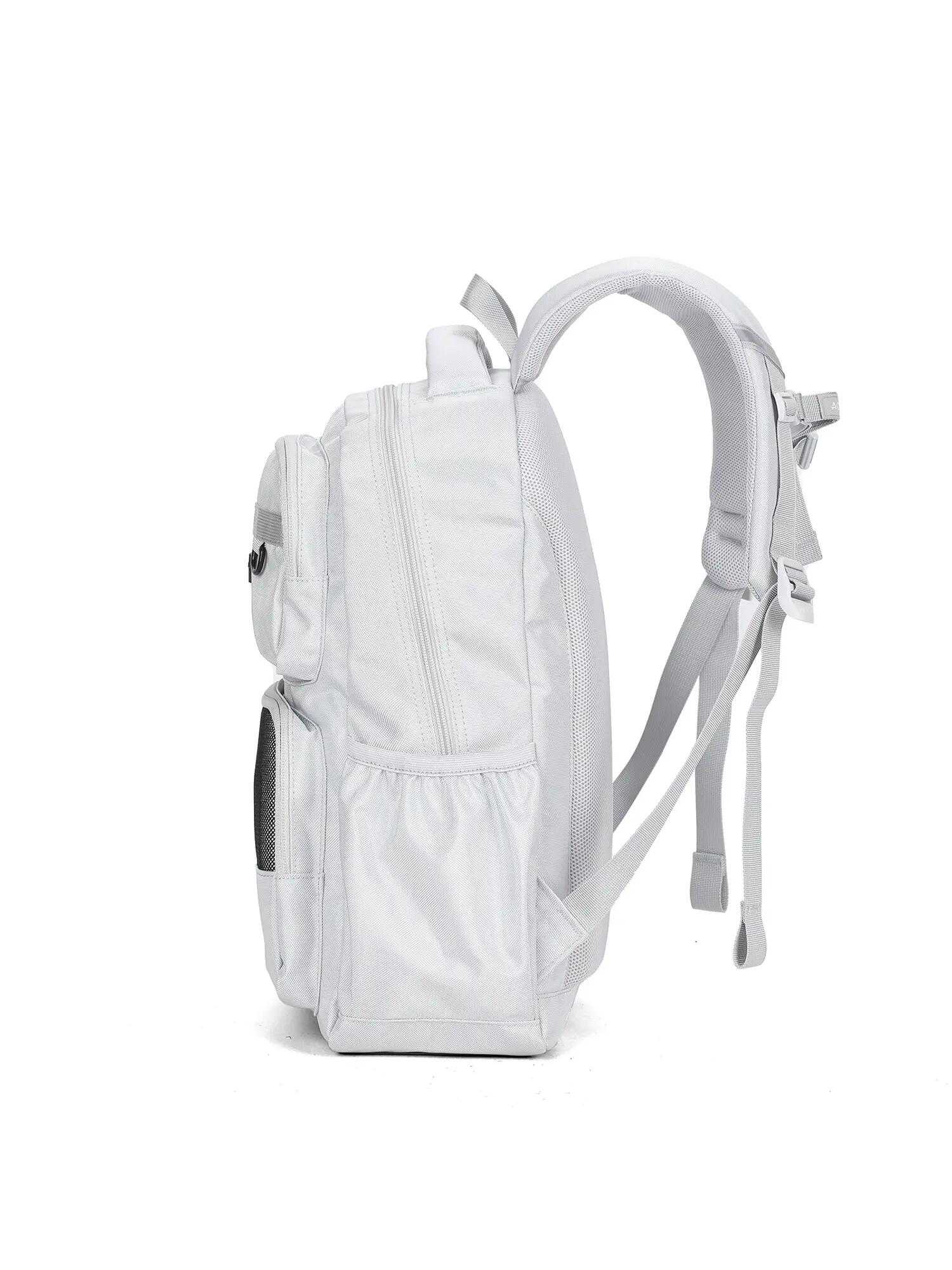 Unisex batoh Aoking se zipem - Polyester černý, šedý, zelený, fialový 3/6