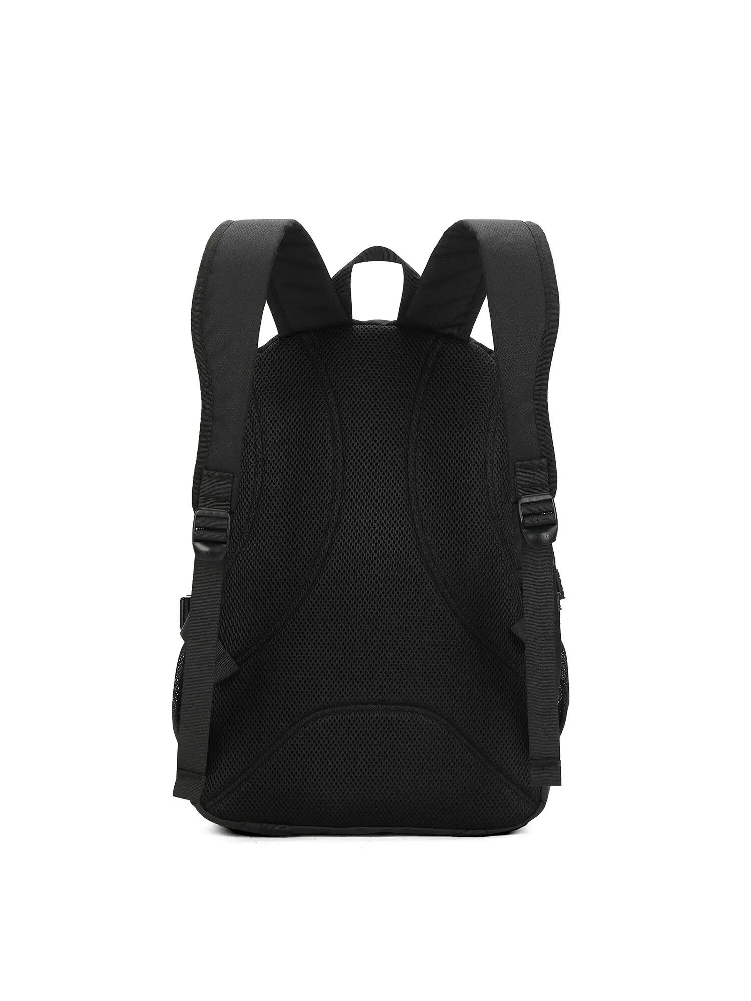 Unisex Batoh Brescia Šedá Černá - Polyester se Zipem 4/6
