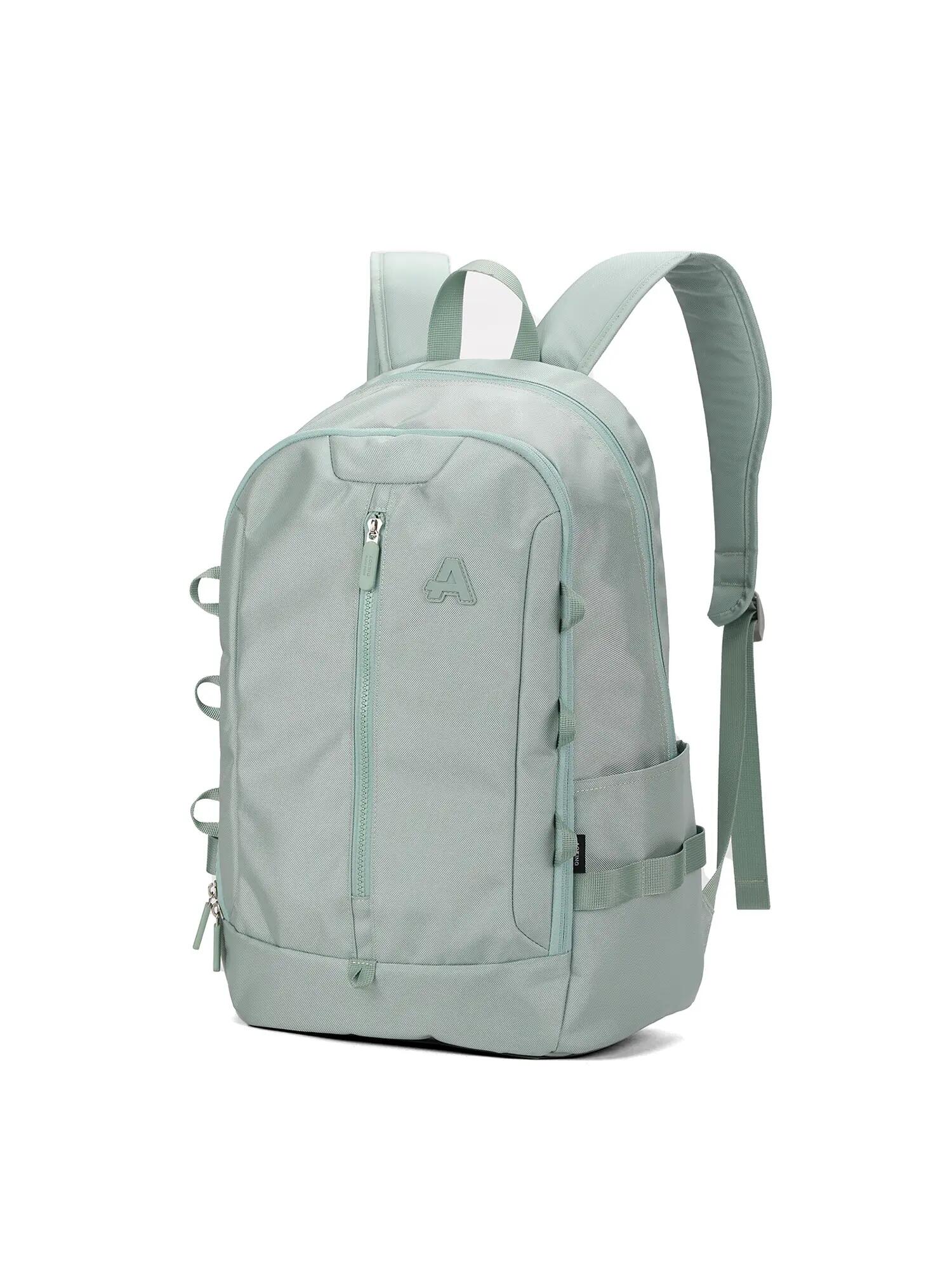 Aoking Unisex Rugzak Zwart met Rits - Polyester 32x46 cm 2/6