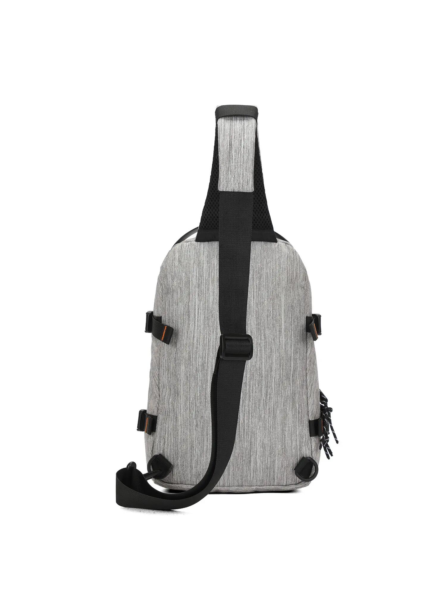 Aoking Axton Ultra Sling Bag Unisex Umhängetasche Grau Schwarz mit 4/6