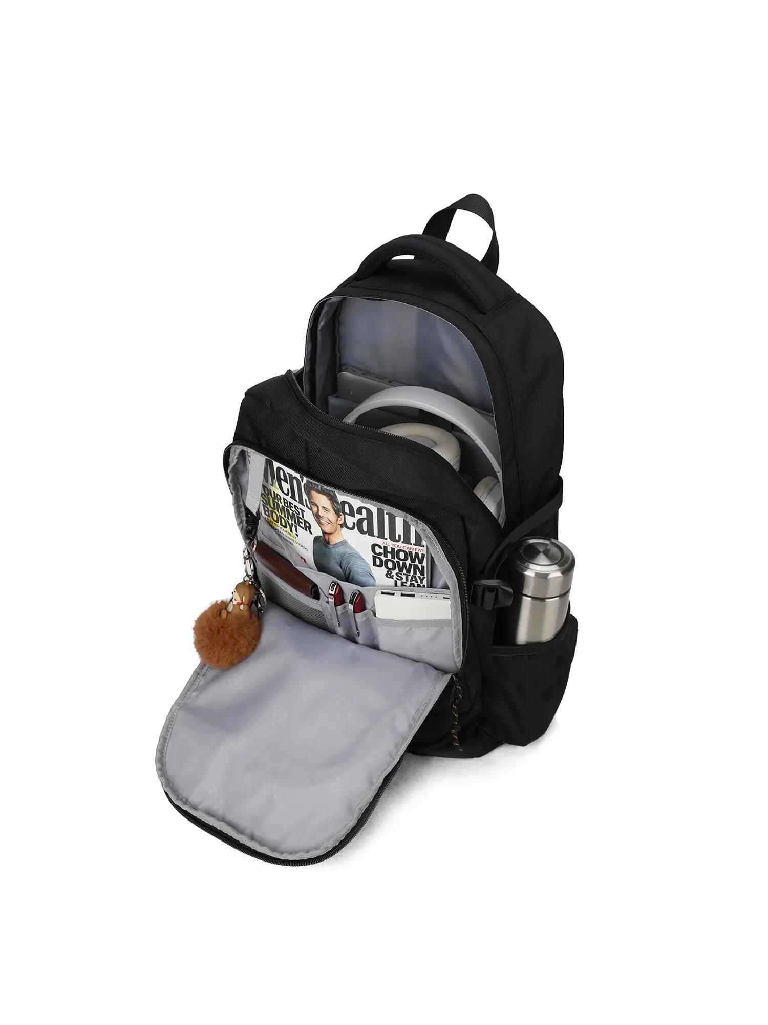 Batoh Aoking Flying Elite Unisex Černý - Polyester se Zipem 5/6