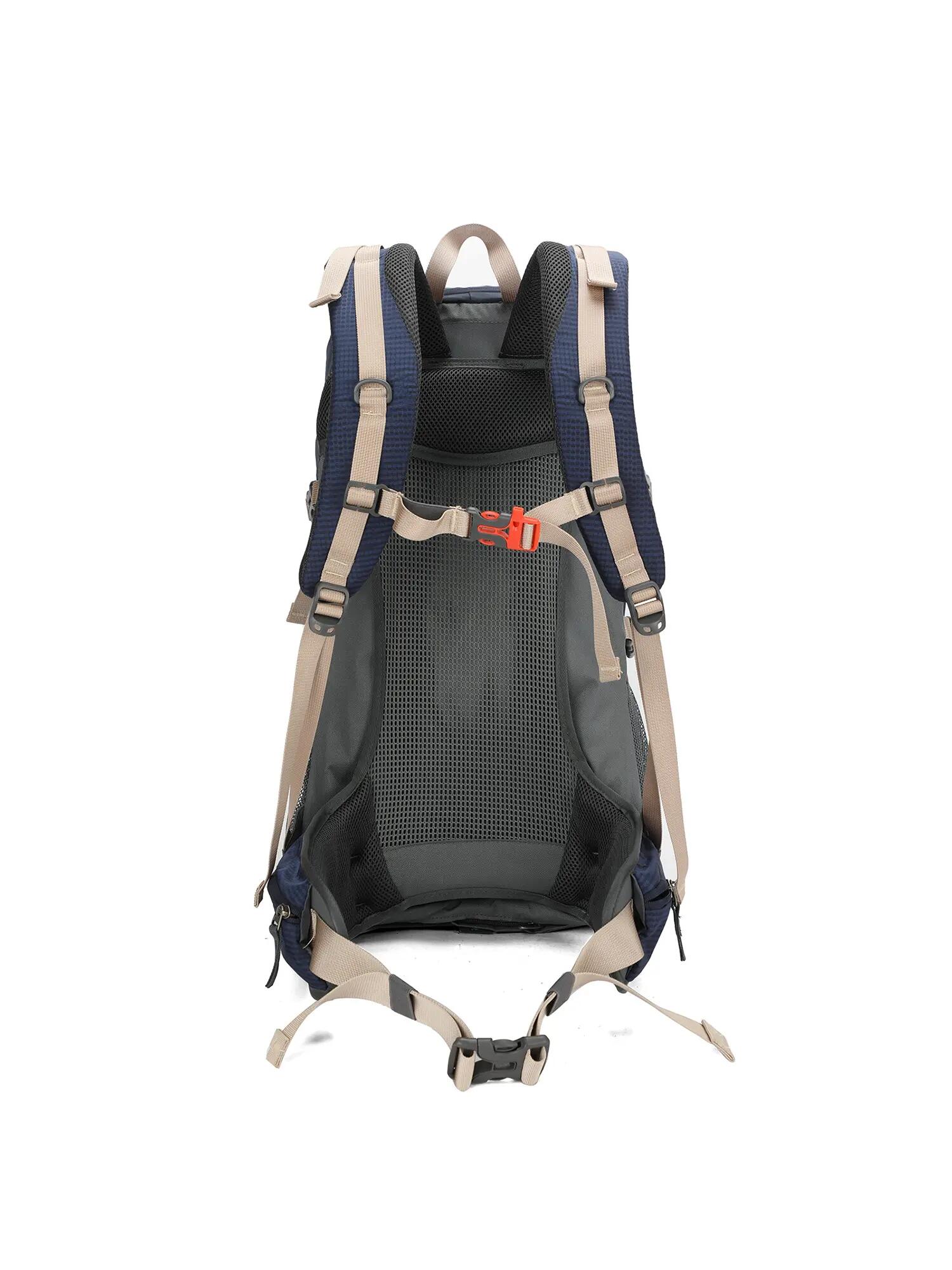 Aoking Unisex Rucksack Gelb Polyester - Reißverschluss Multifunktionale Fächer 4/6