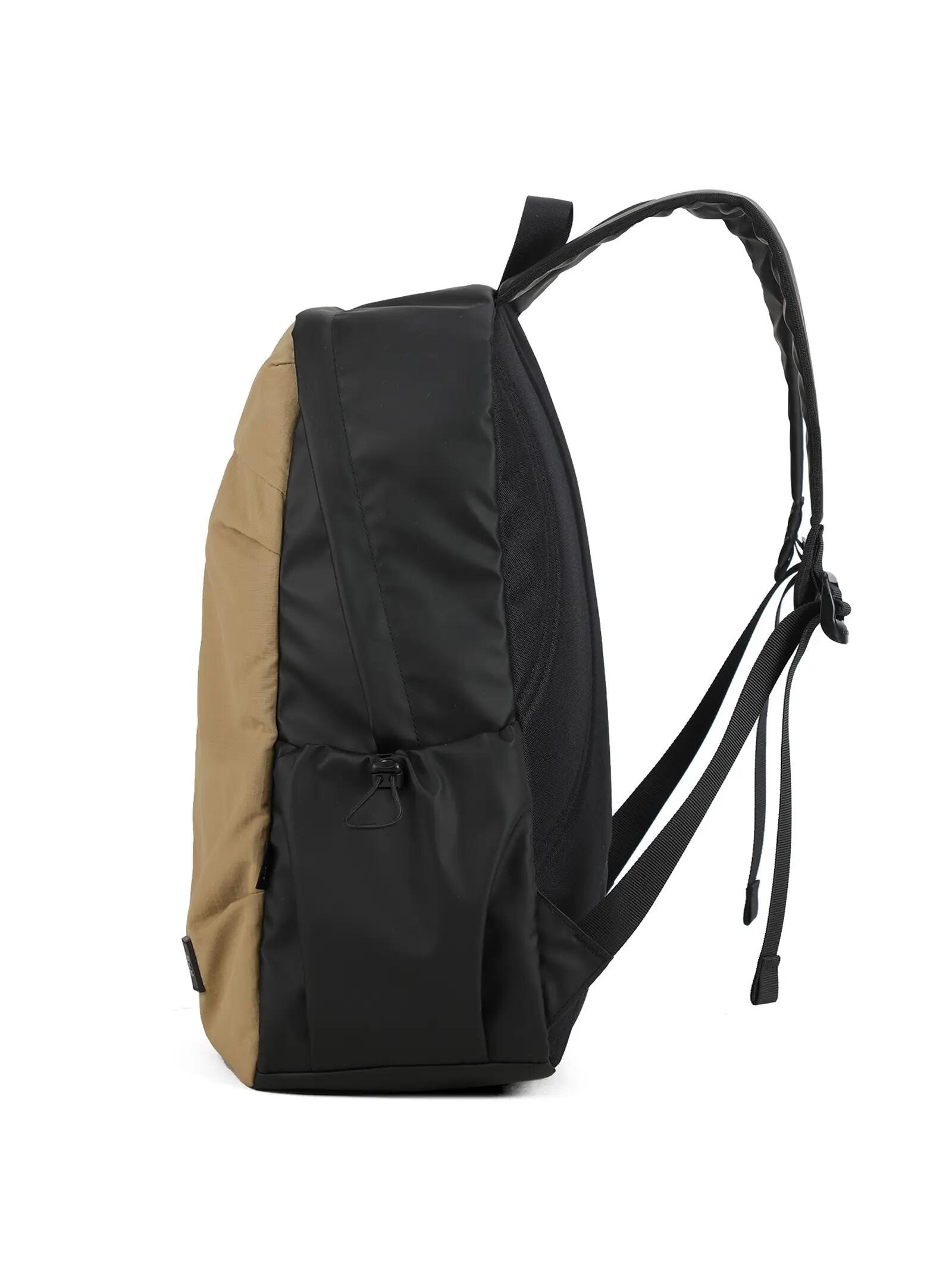 Sac à Dos Aoking Marron et Noir Unisexe avec Fermeture Éclair - Polyester Casual 3/6