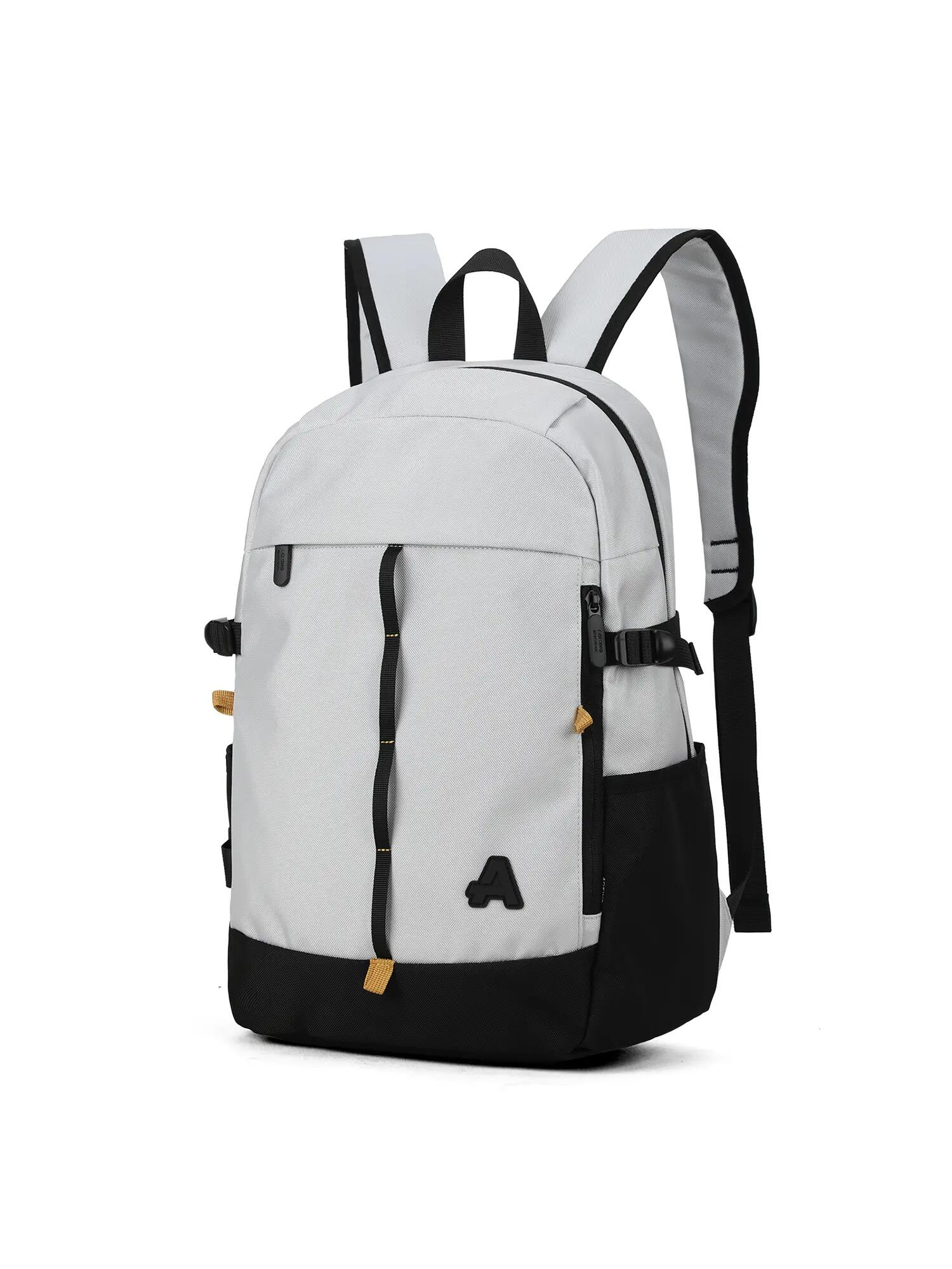 Zaino Aoking Horizon Nova Unisex - Poliestere Nero con Zip 2/6
