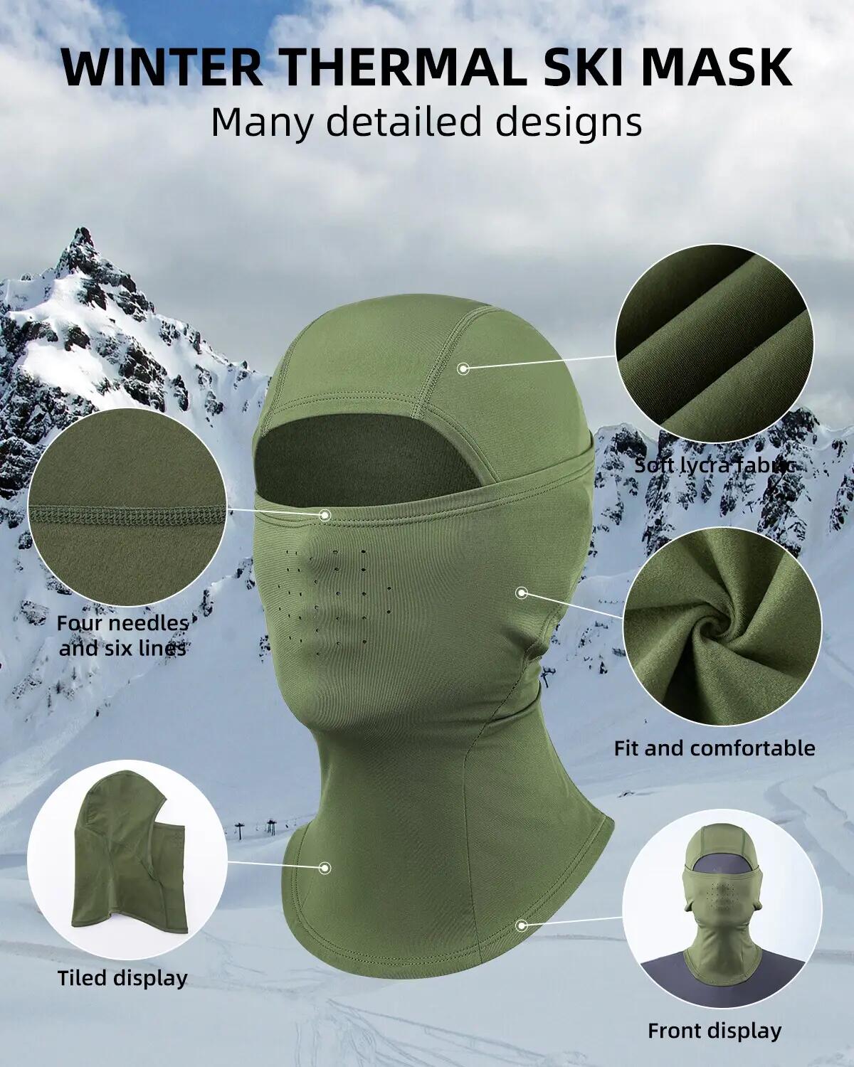 2er-Set warme Winter Balaclava 8/9