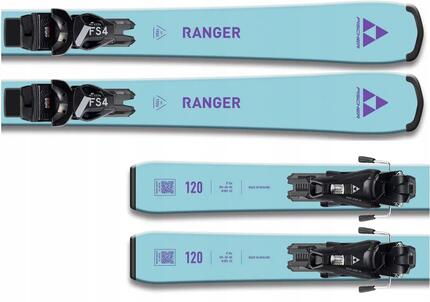 Narty Fischer RANGER JR JRS + FS4 CA JRS 120 cm