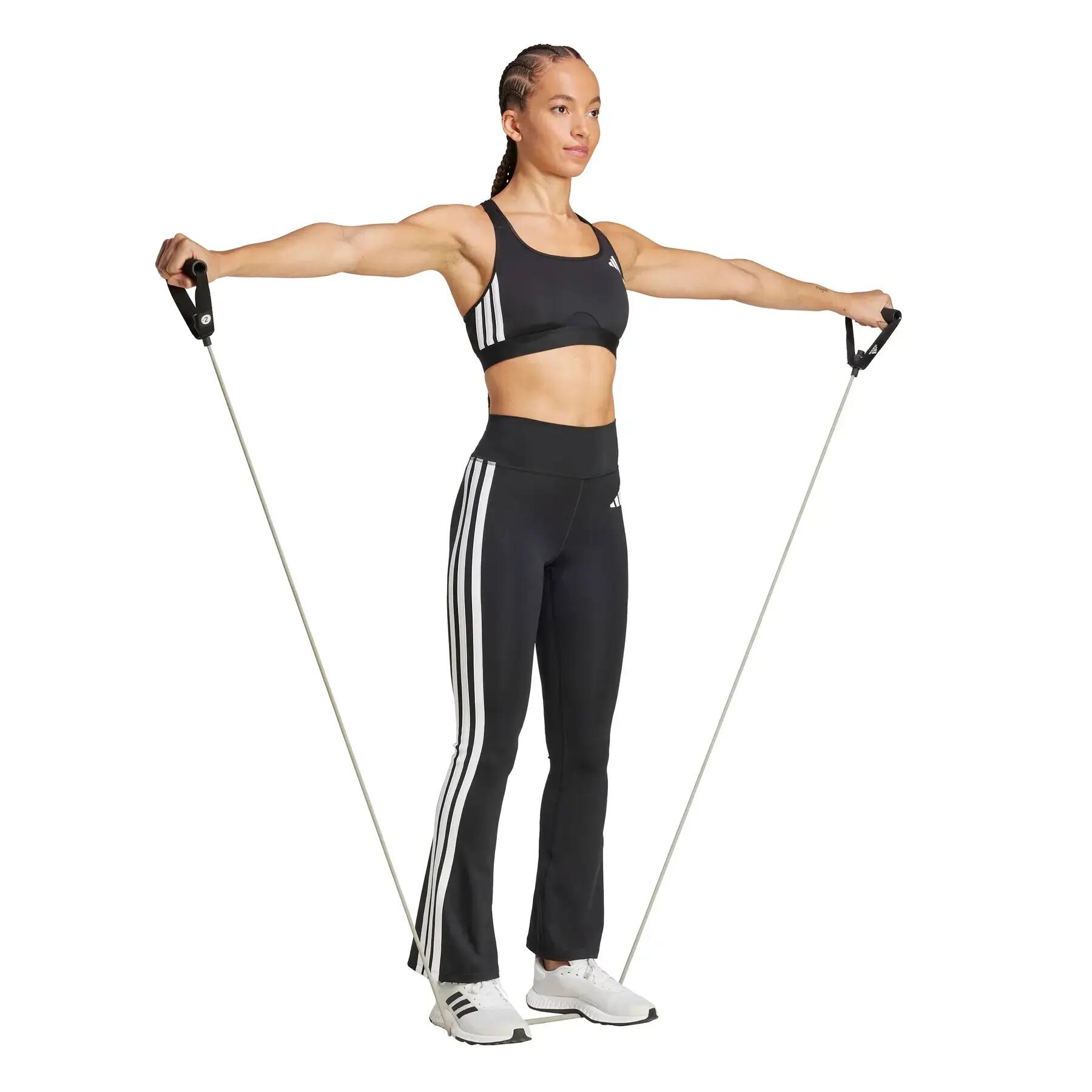 Legging flare femme adidas Optime Essentials 3-Stripes 3/6