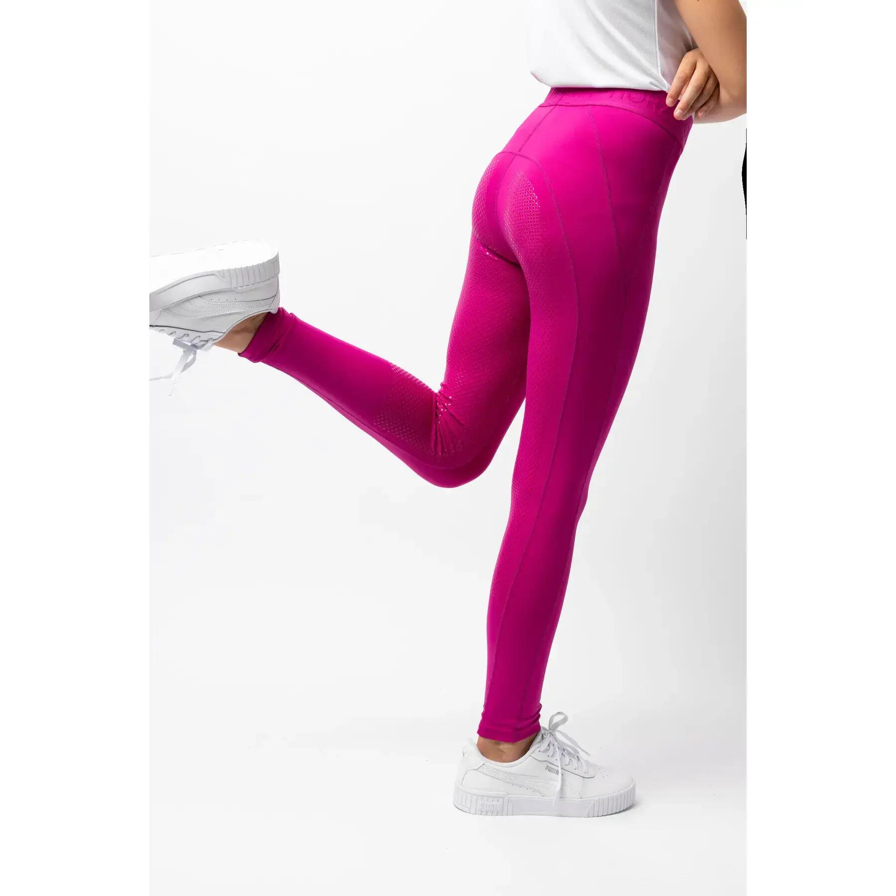 Legging fato de equitação com silicone para raparigas Horze Madison 5/7