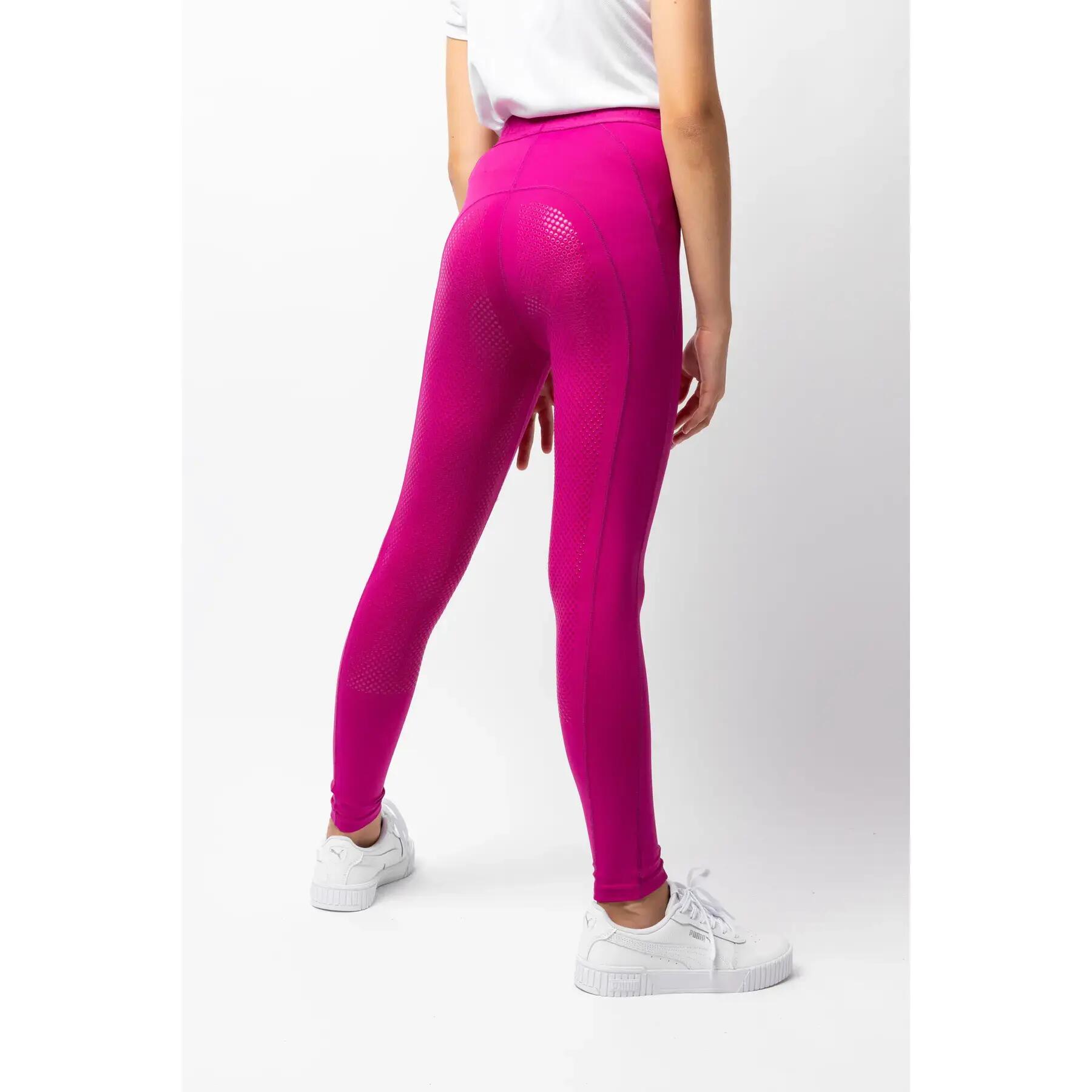 Legging fato de equitação com silicone para raparigas Horze Madison 3/7