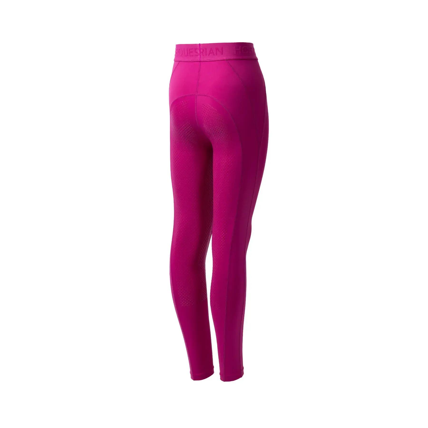 Legging fato de equitação com silicone para raparigas Horze Madison 2/7
