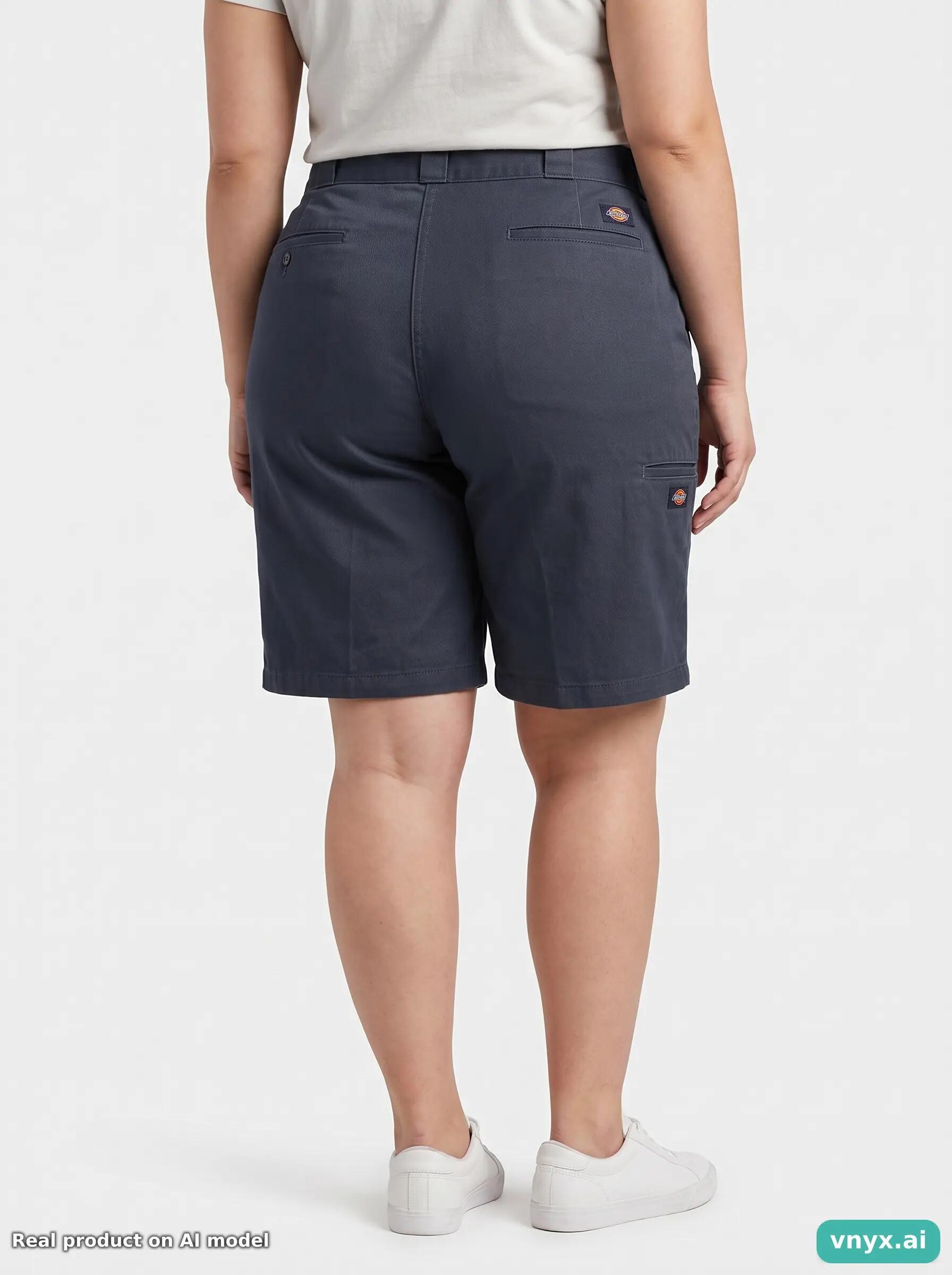 Second Life - Vintage Dickies Grey Shorts Women W36 4/6